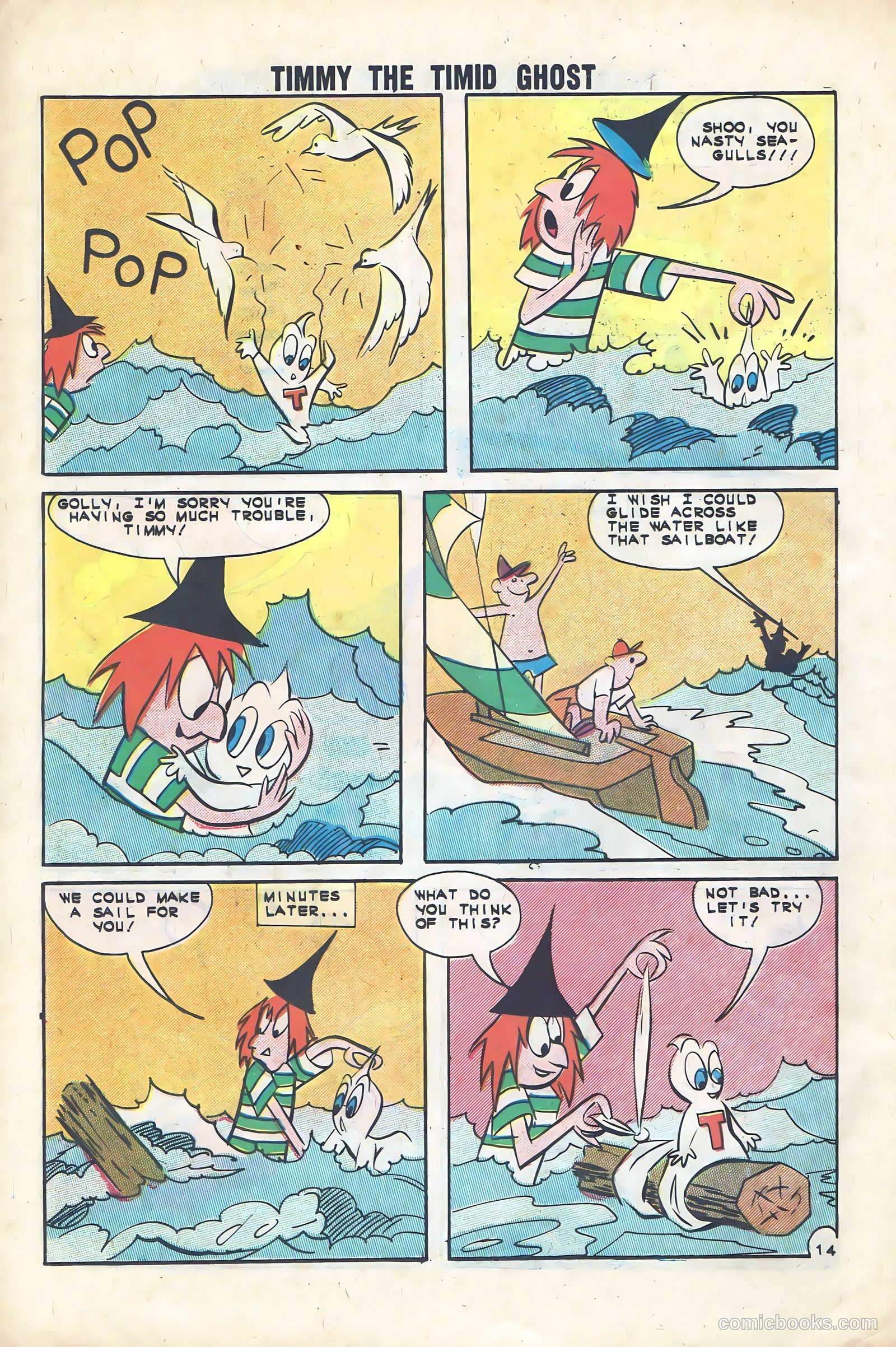 Timmy the Timid Ghost #36 (1963) — page 18 of 36