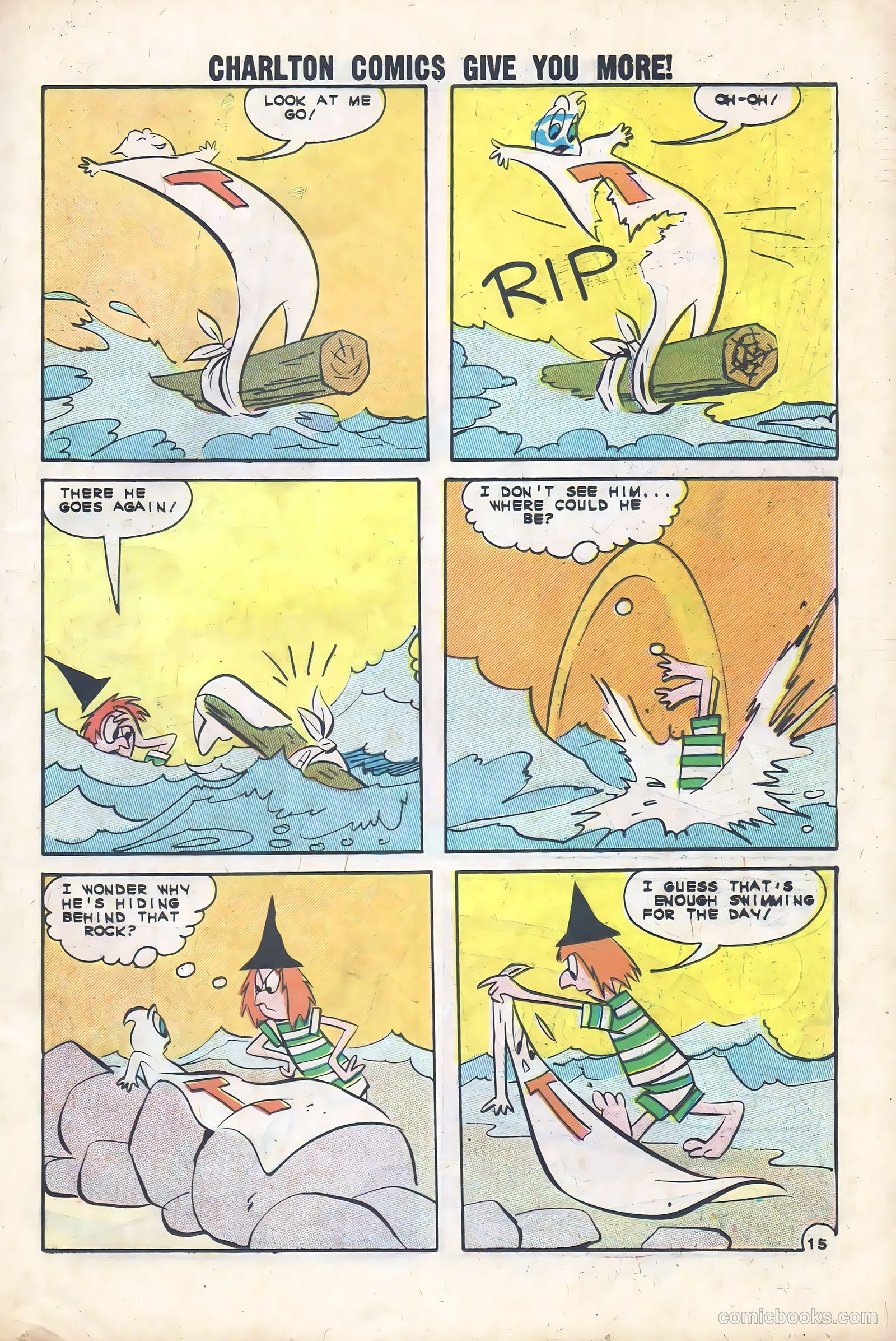 Timmy the Timid Ghost #36 (1963) — page 19 of 36