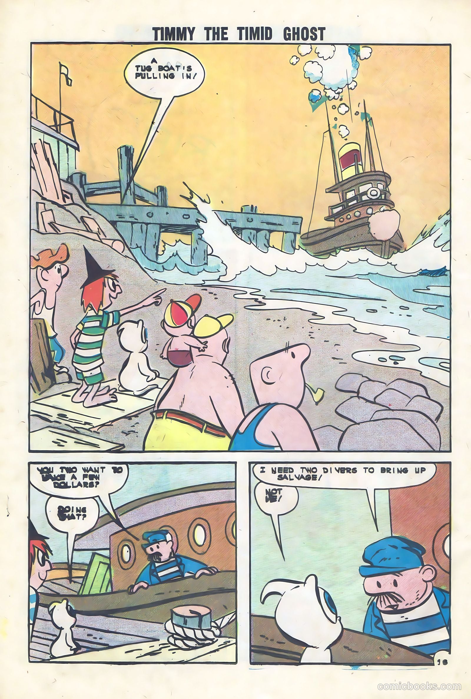 Timmy the Timid Ghost #36 (1963) — page 20 of 36