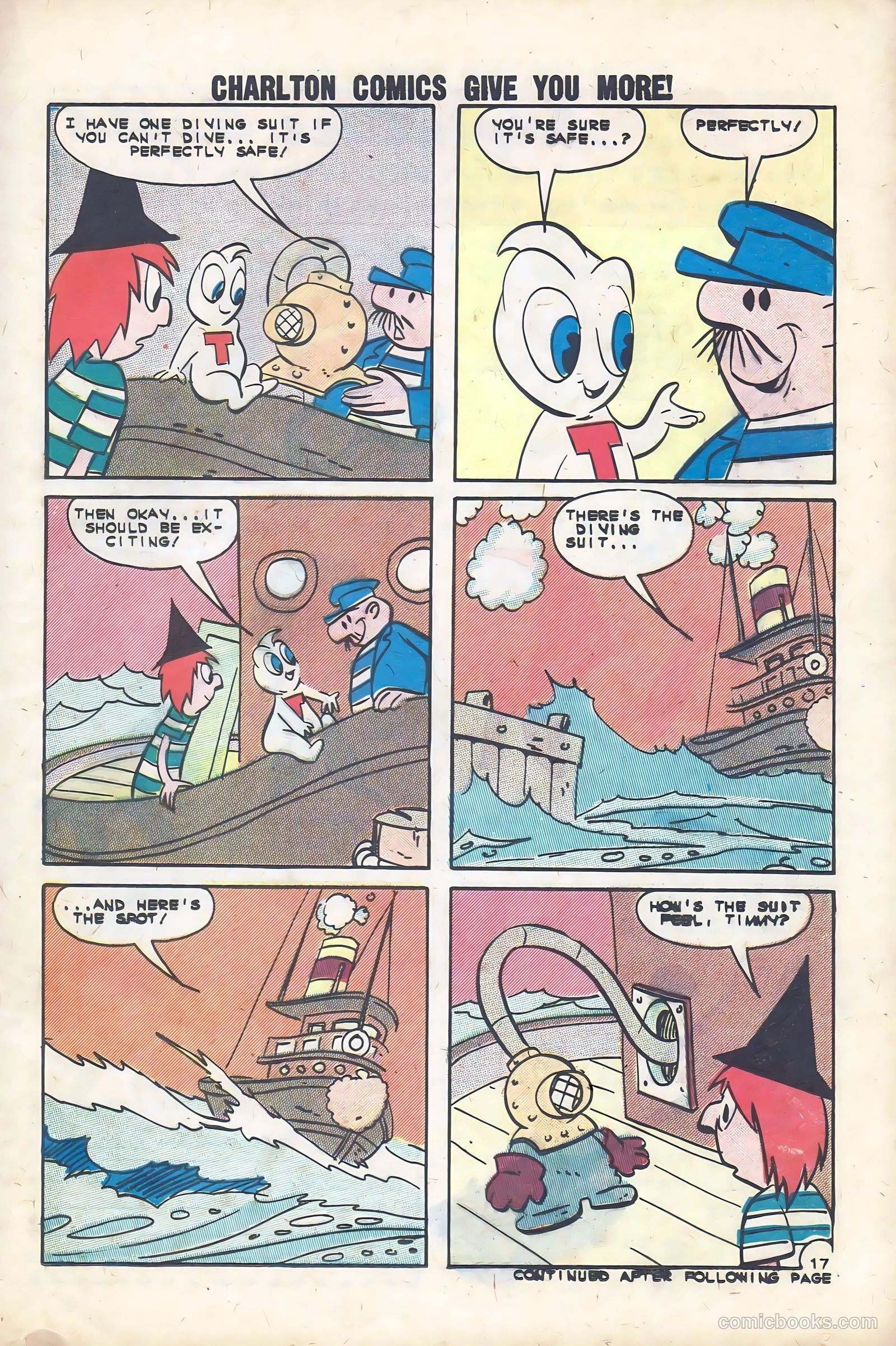 Timmy the Timid Ghost #36 (1963) — page 21 of 36