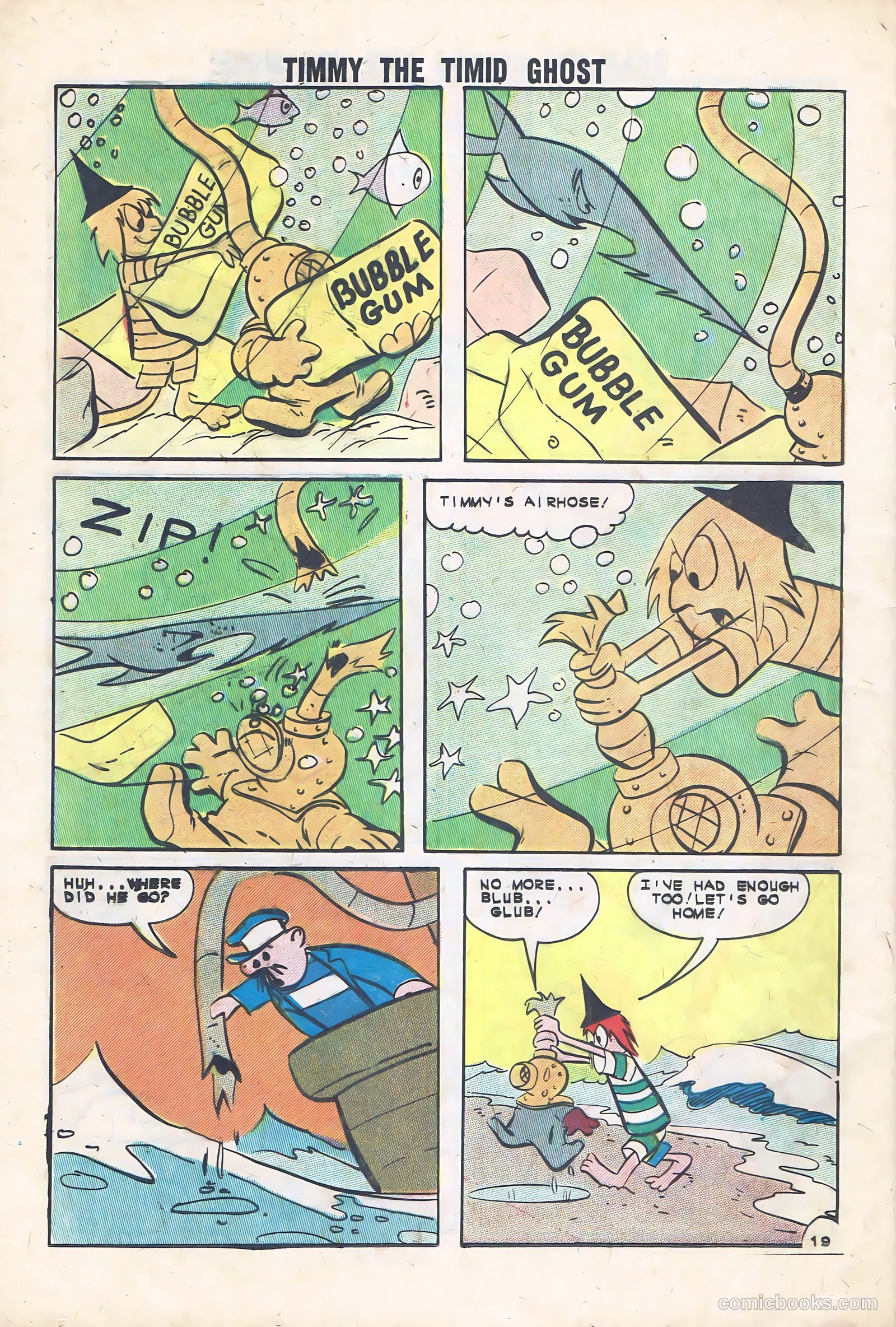 Timmy the Timid Ghost #36 (1963) — page 24 of 36