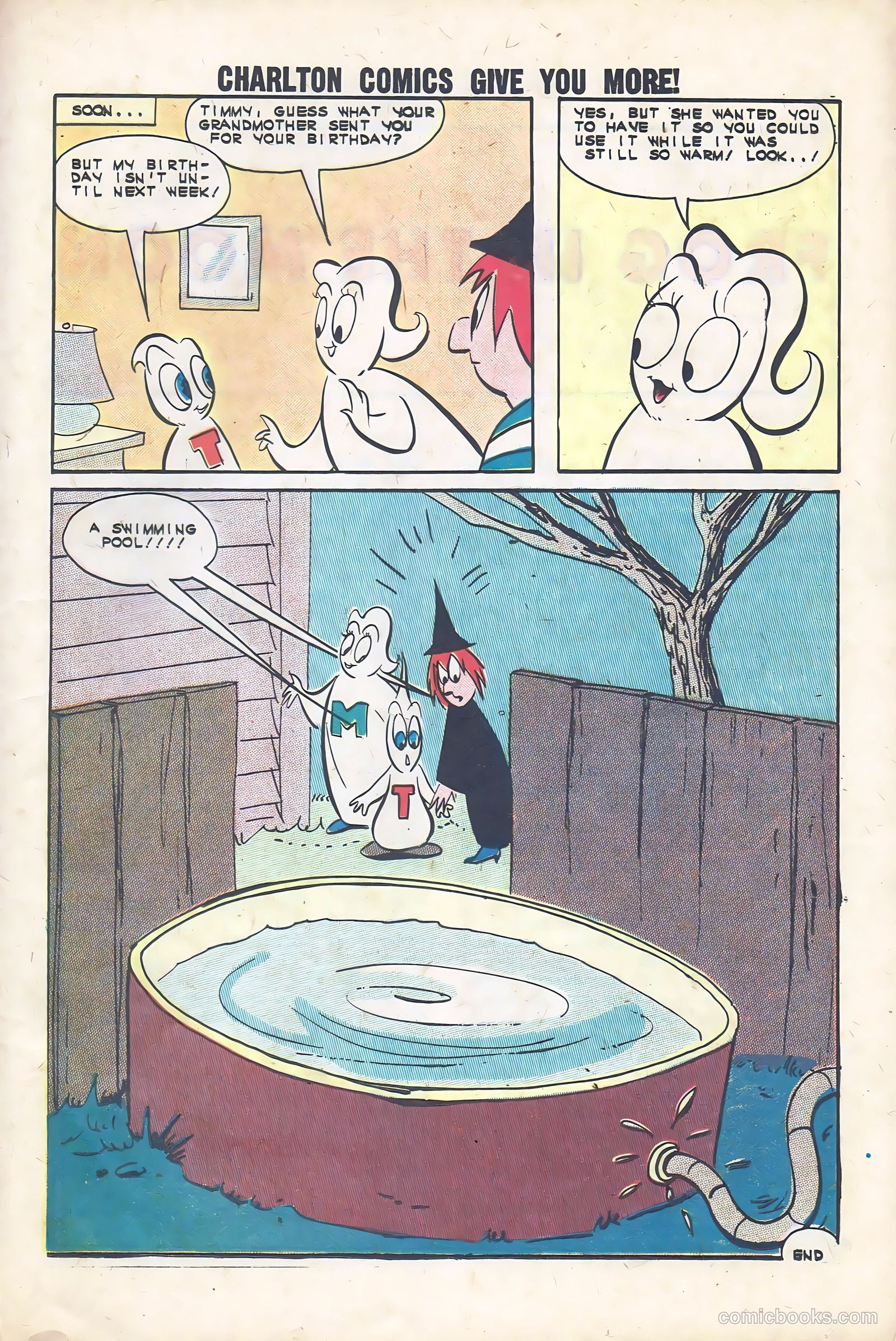 Timmy the Timid Ghost #36 (1963) — page 25 of 36