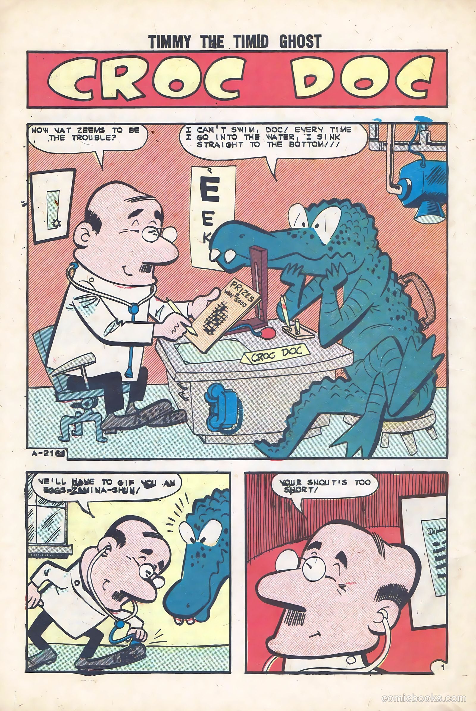 Timmy the Timid Ghost #36 (1963) — page 28 of 36