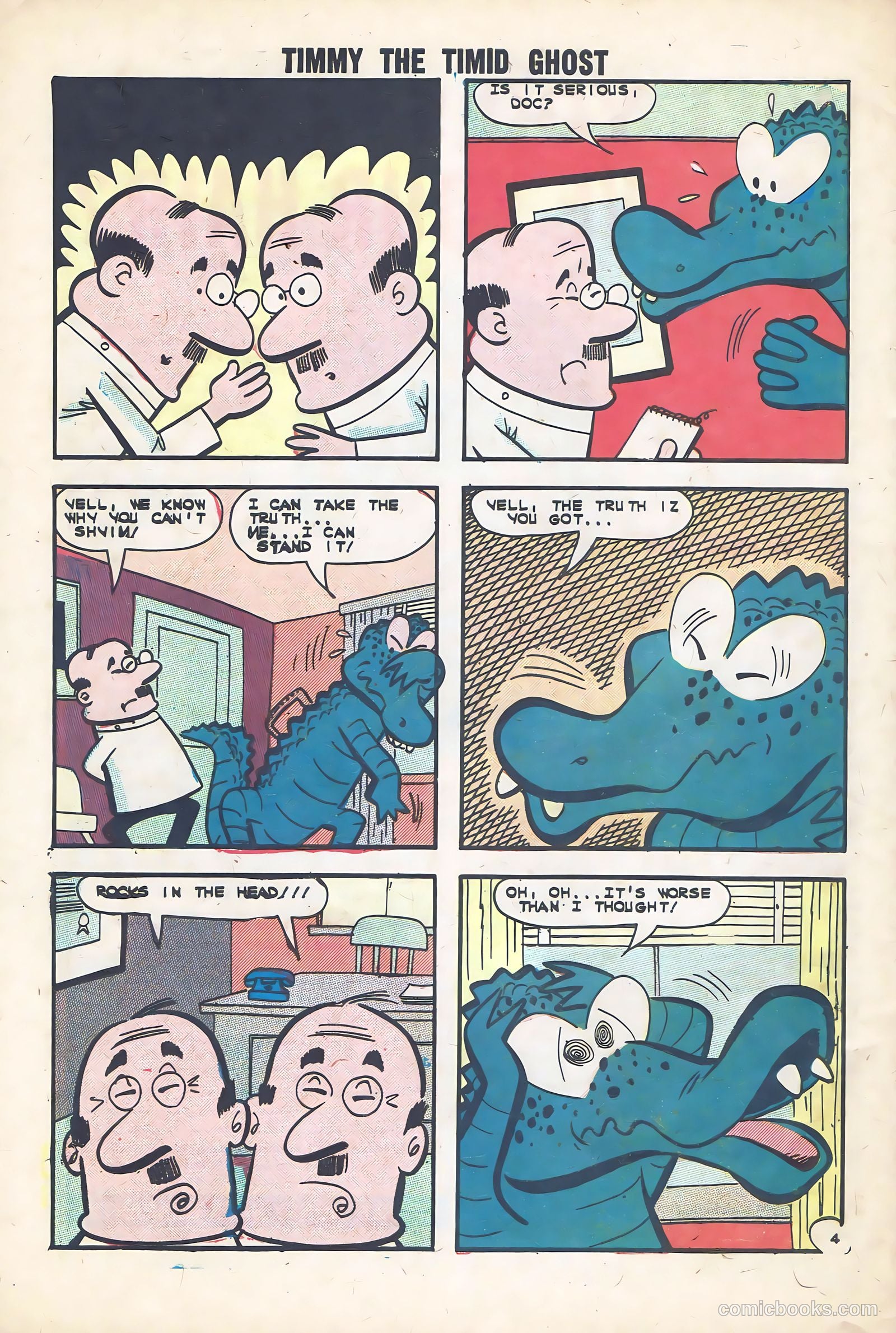 Timmy the Timid Ghost #36 (1963) — page 32 of 36