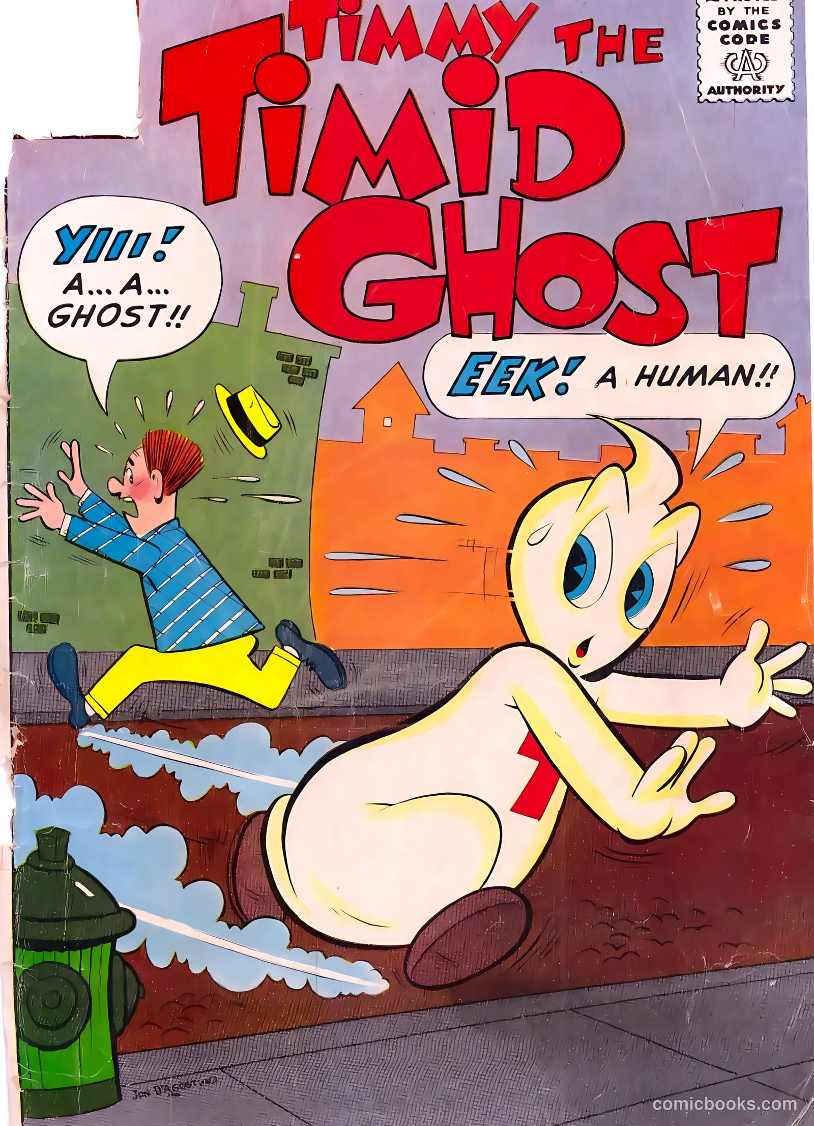 Timmy the Timid Ghost #37