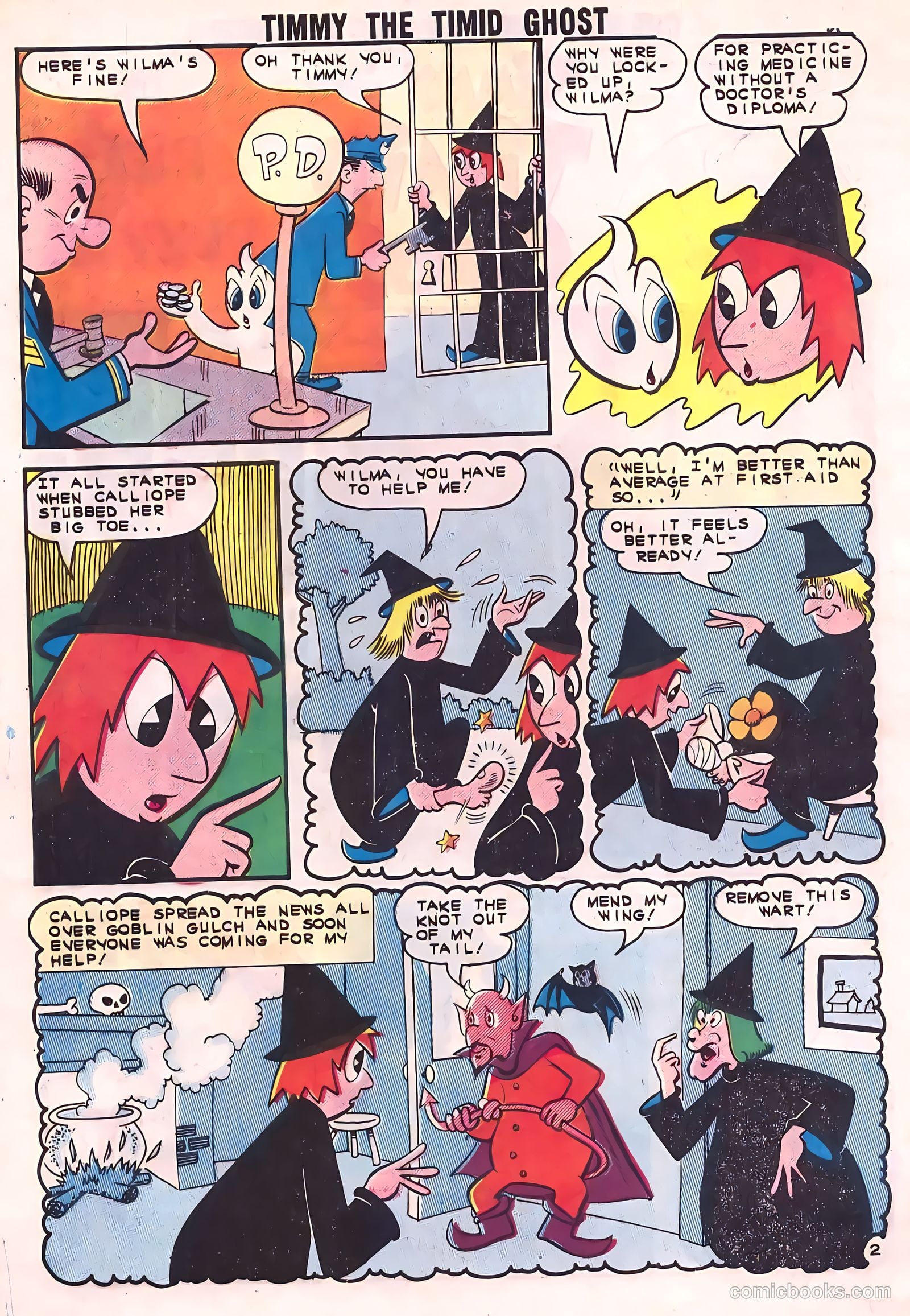 Timmy the Timid Ghost #37 (1963) — page 4 of 36