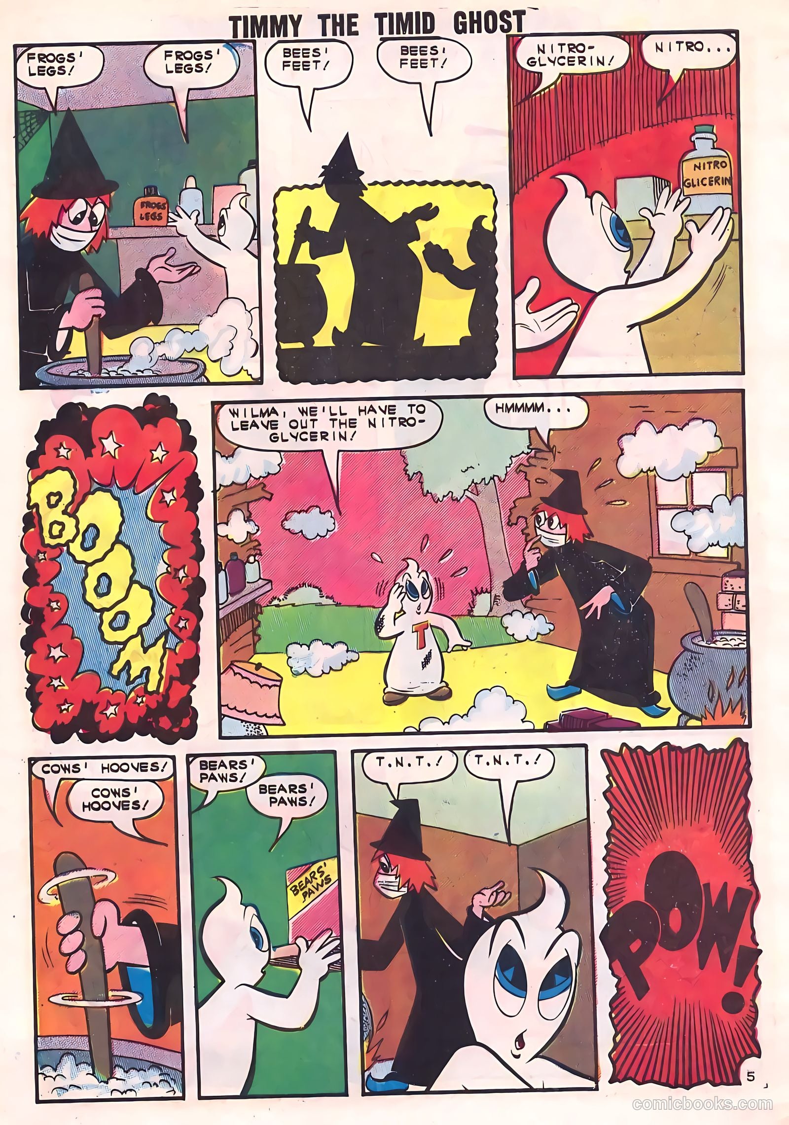 Timmy the Timid Ghost #37 (1963) — page 8 of 36