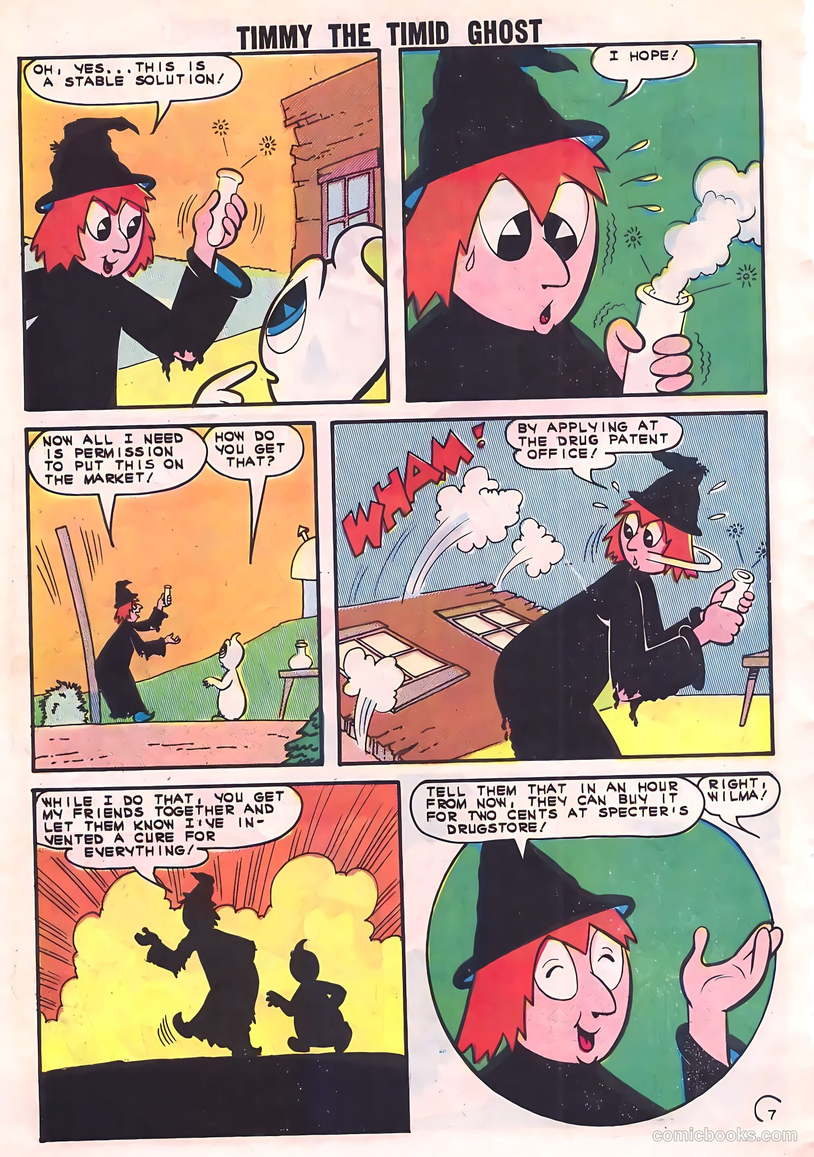 Timmy the Timid Ghost #37 (1963) — page 10 of 36