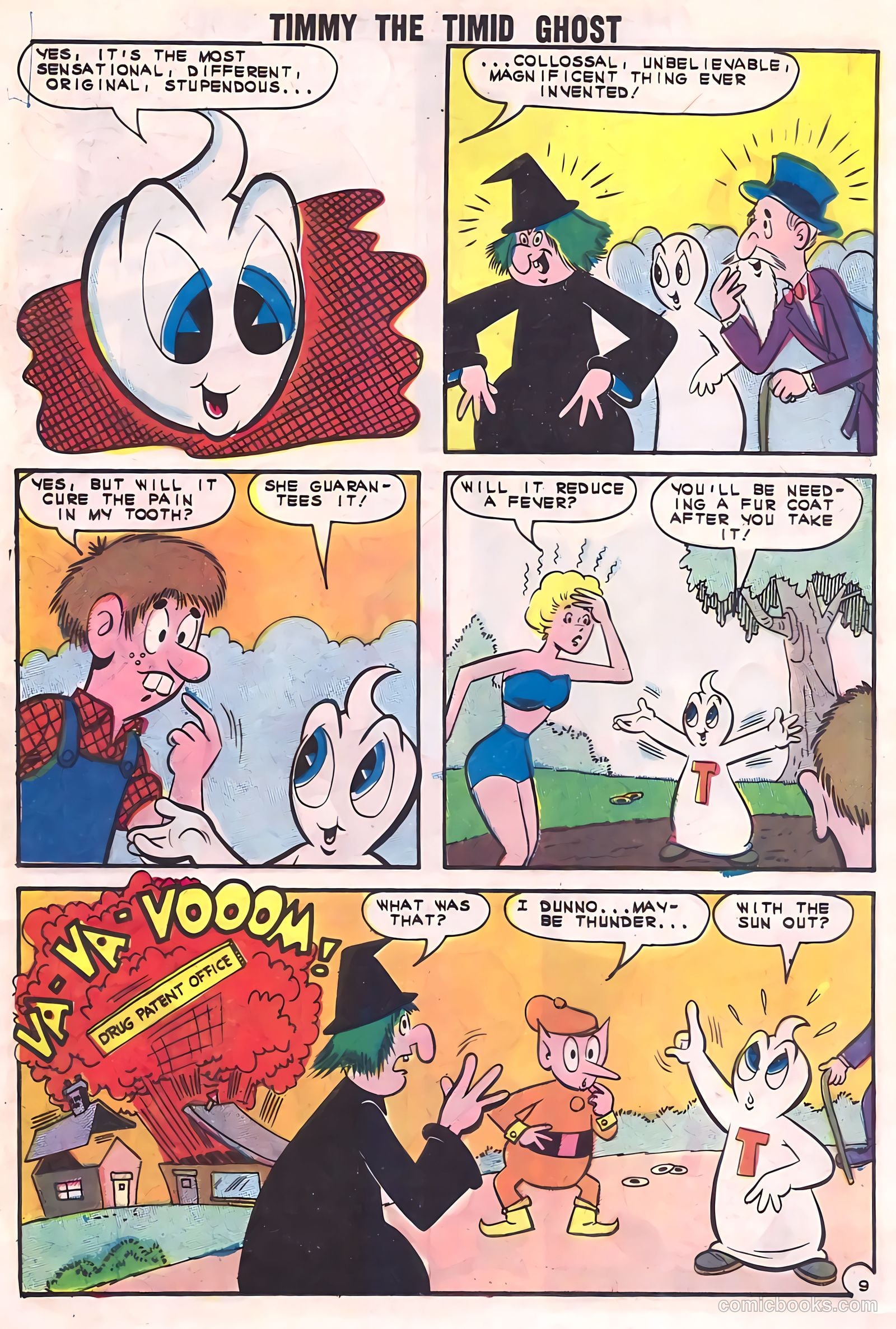 Timmy the Timid Ghost #37 (1963) — page 12 of 36