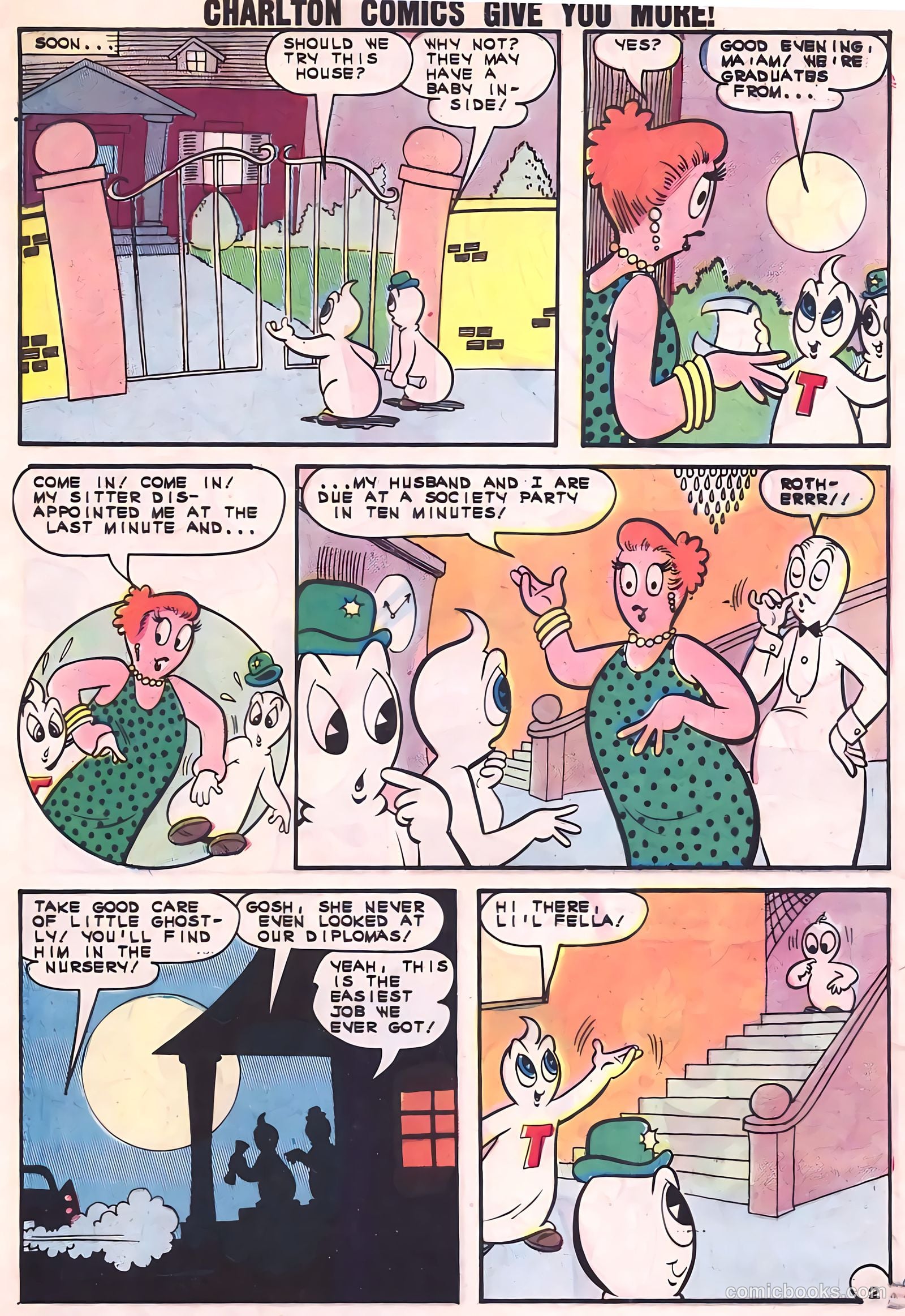 Timmy the Timid Ghost #37 (1963) — page 29 of 36