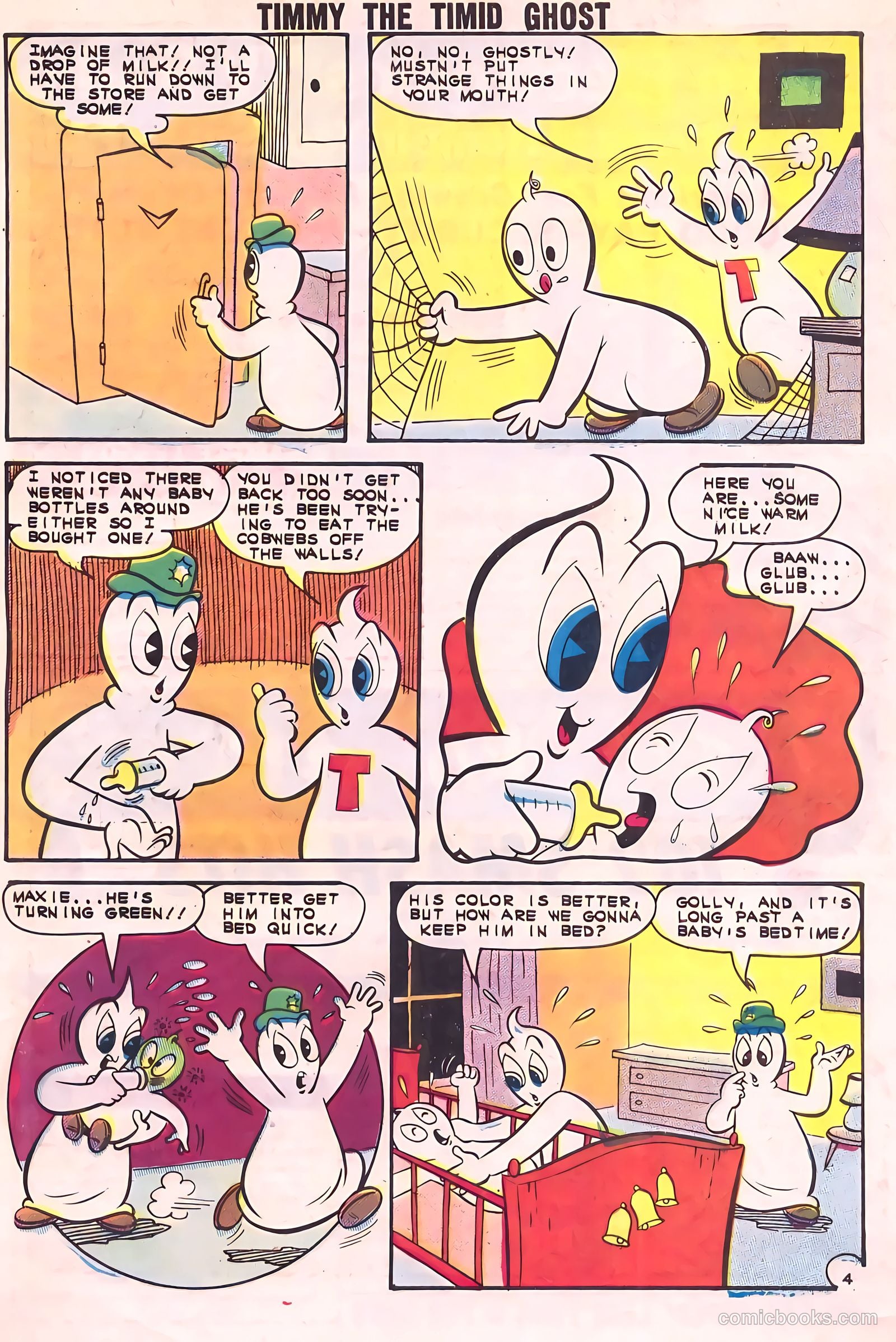 Timmy the Timid Ghost #37 (1963) — page 32 of 36