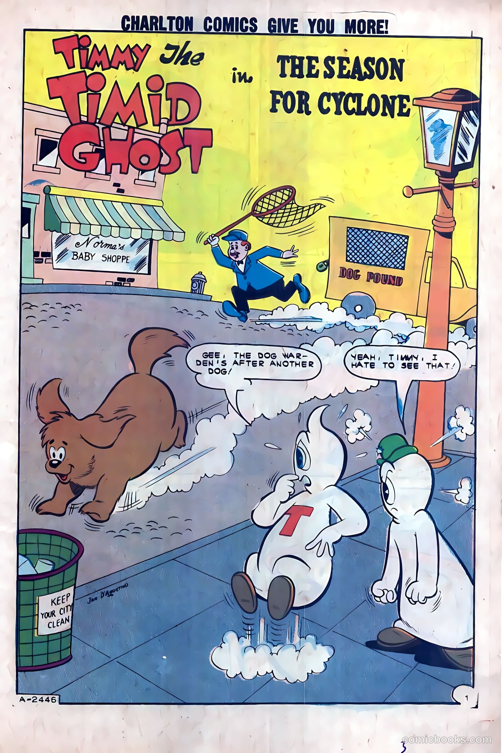 Timmy the Timid Ghost #38 (1963) — page 3 of 36