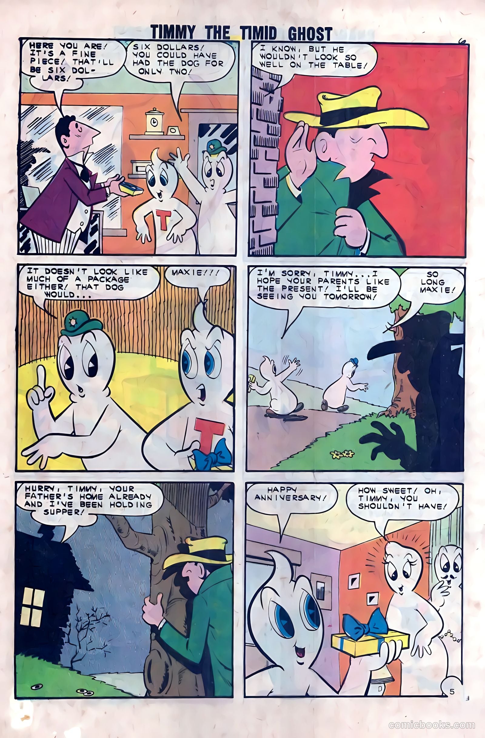 Timmy the Timid Ghost #38 (1963) — page 8 of 36