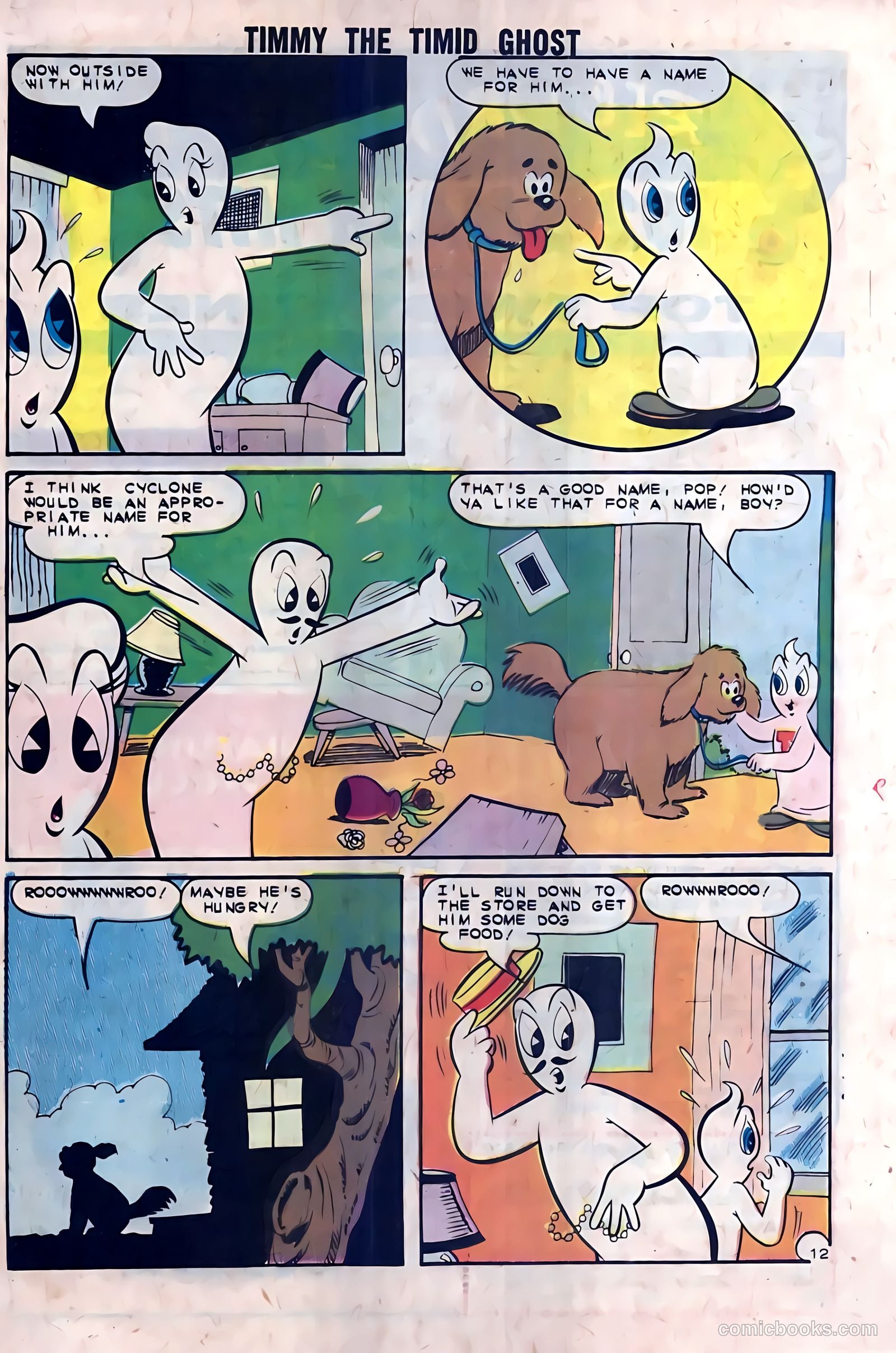 Timmy the Timid Ghost #38 (1963) — page 16 of 36