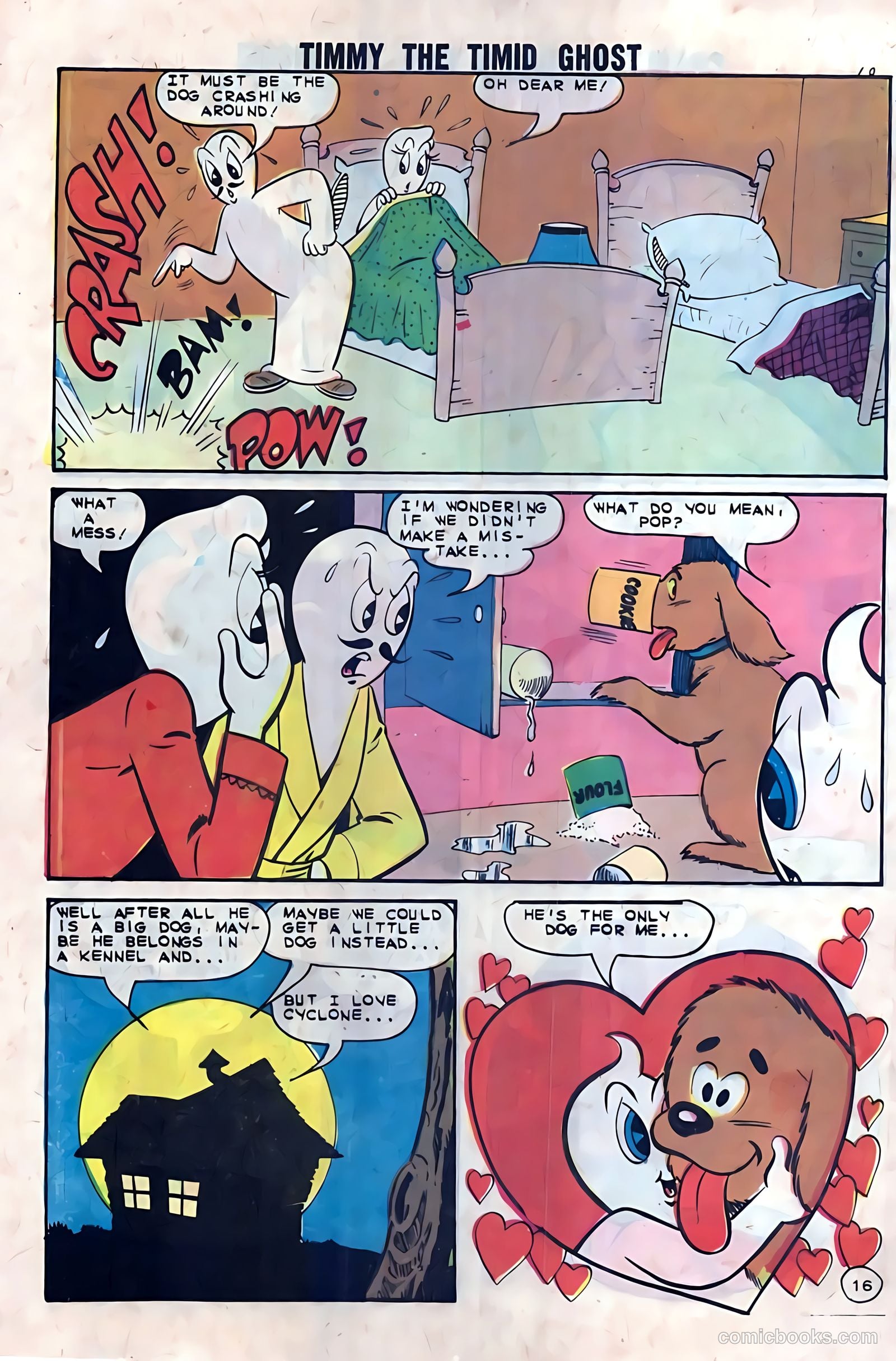 Timmy the Timid Ghost #38 (1963) — page 20 of 36