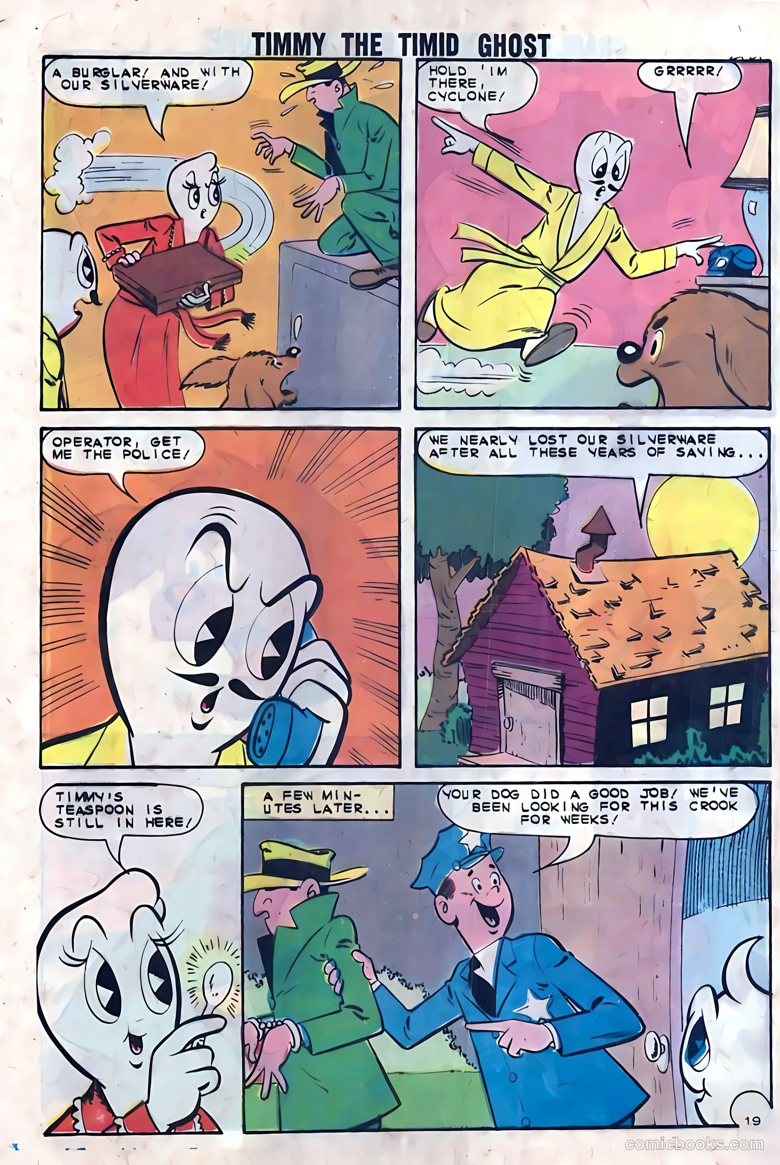 Timmy the Timid Ghost #38 (1963) — page 24 of 36