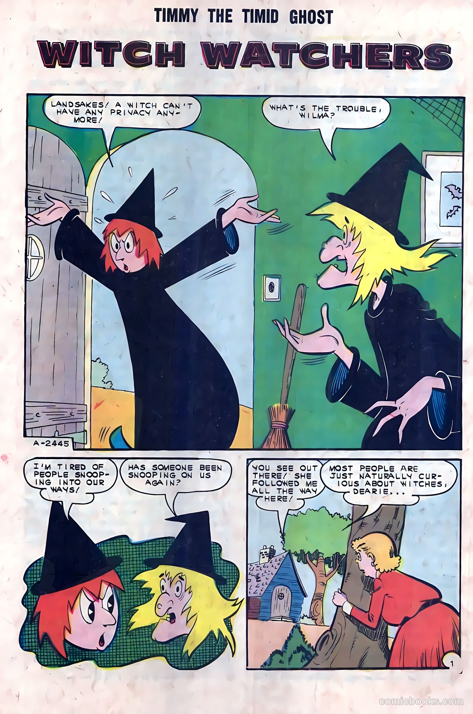 Timmy the Timid Ghost #38 (1963) — page 28 of 36
