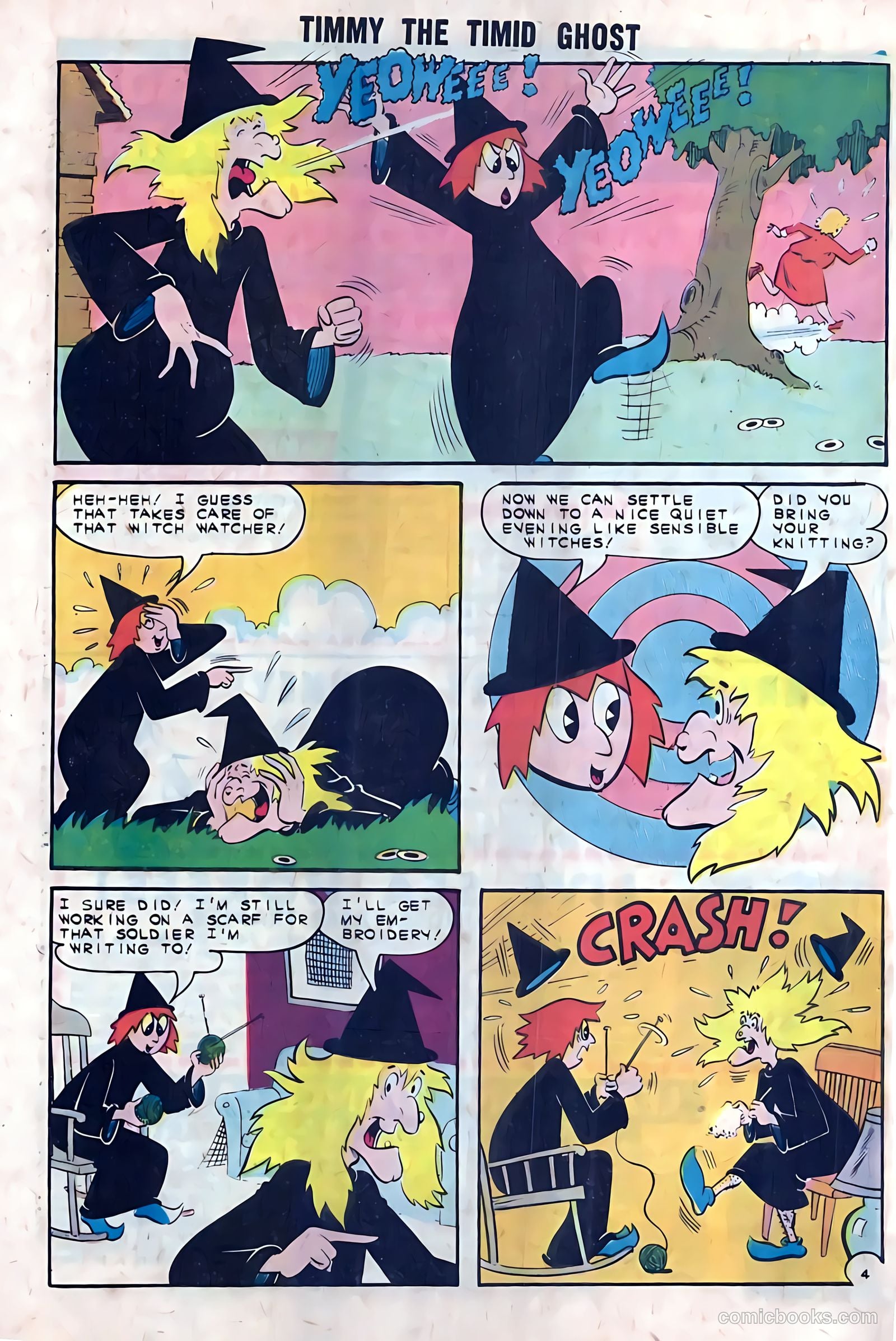Timmy the Timid Ghost #38 (1963) — page 32 of 36