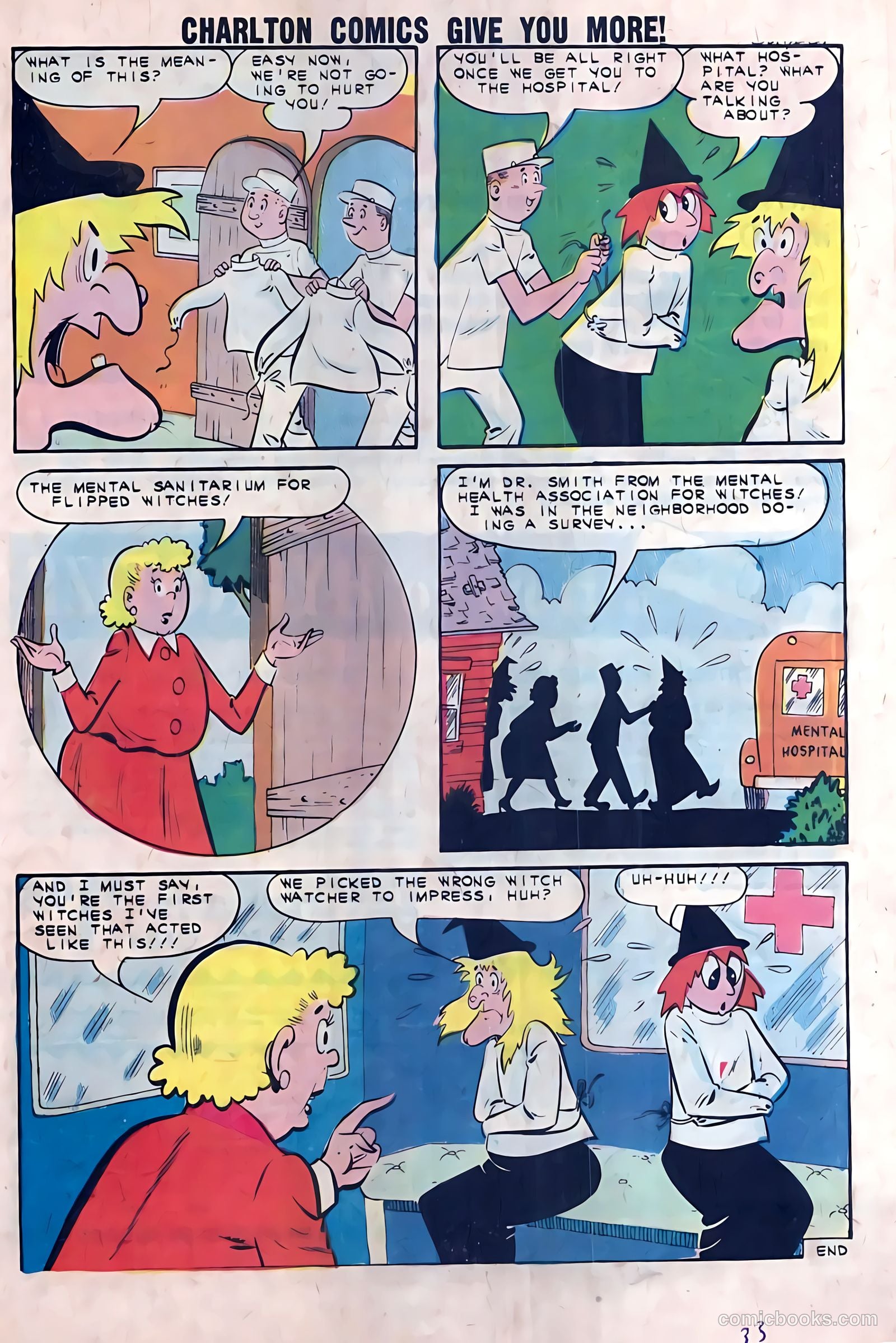 Timmy the Timid Ghost #38 (1963) — page 33 of 36