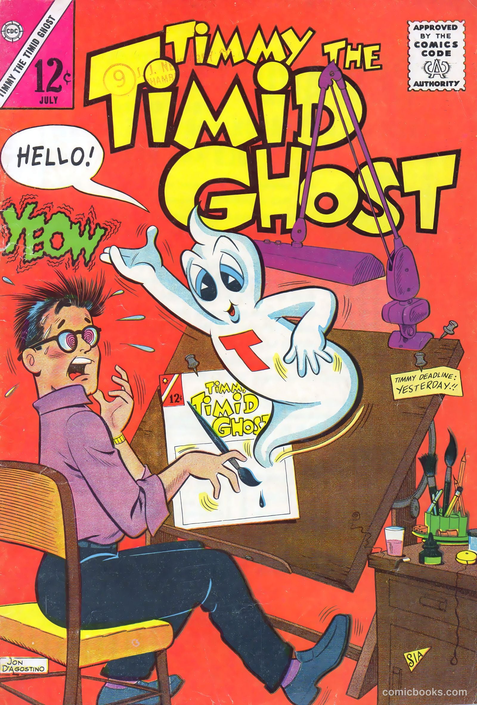 Timmy the Timid Ghost #39