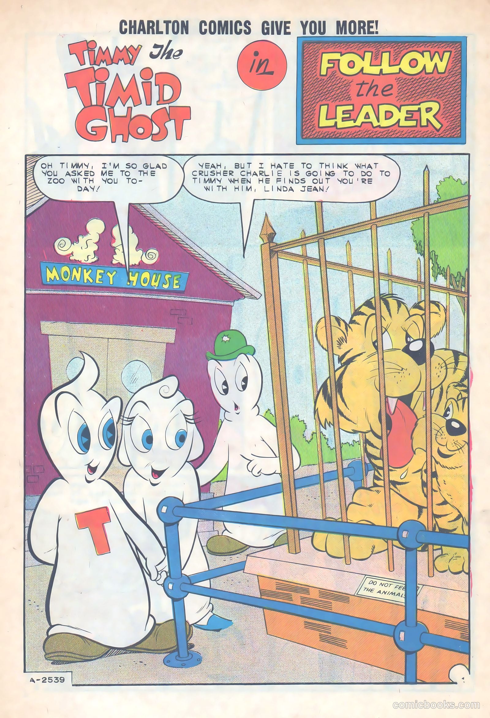 Timmy the Timid Ghost #39 (1963) — page 3 of 36