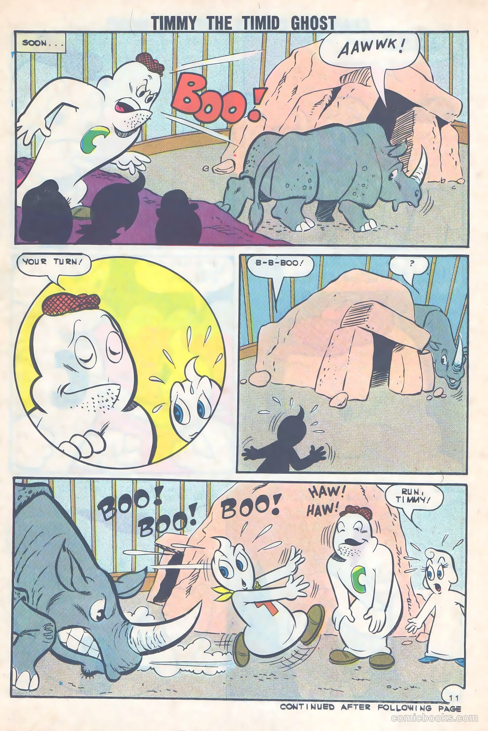 Timmy the Timid Ghost #39 (1963) — page 14 of 36