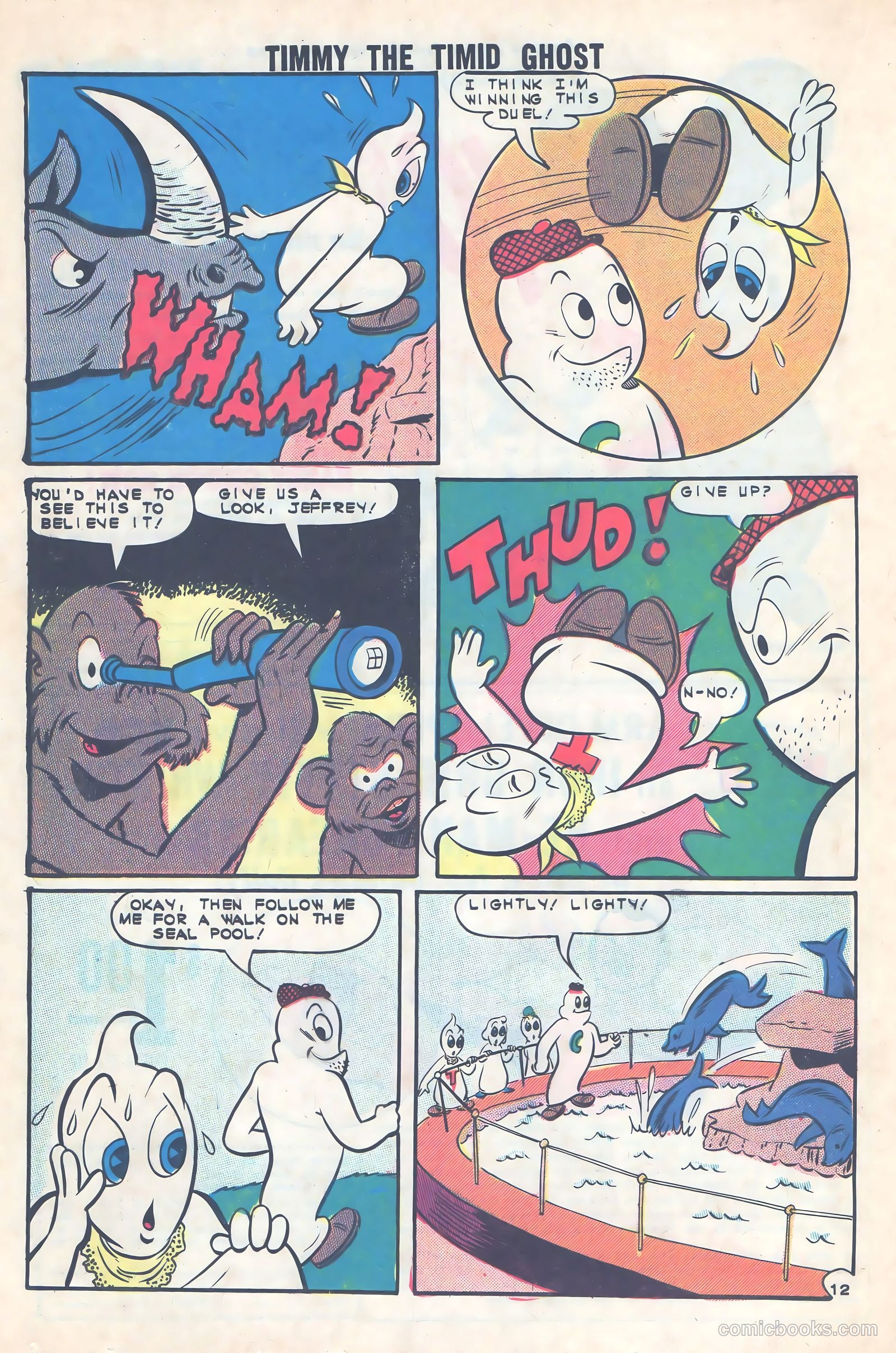 Timmy the Timid Ghost #39 (1963) — page 16 of 36