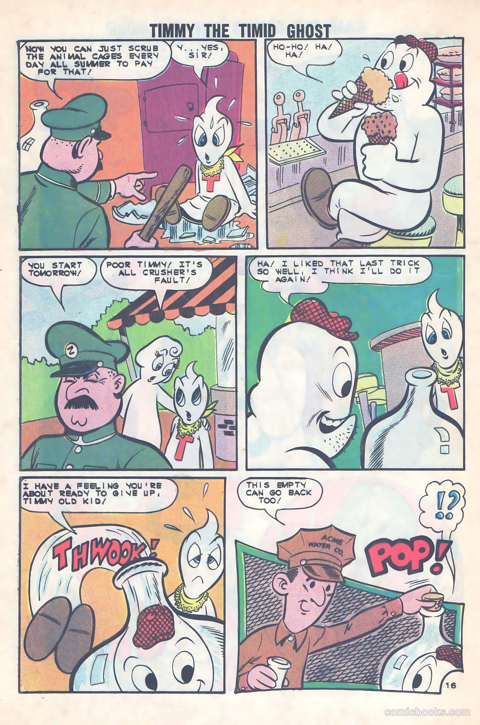 Timmy the Timid Ghost #39 (1963) — page 20 of 36