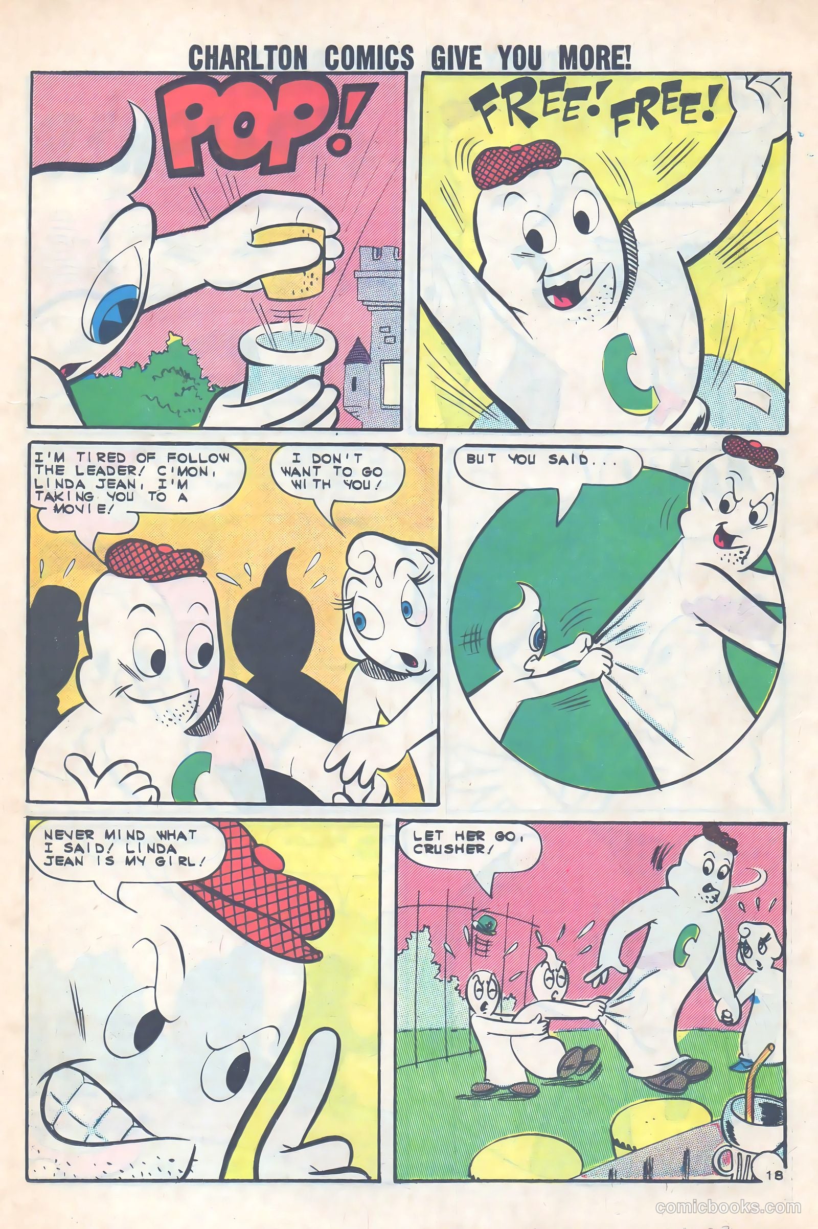 Timmy the Timid Ghost #39 (1963) — page 23 of 36