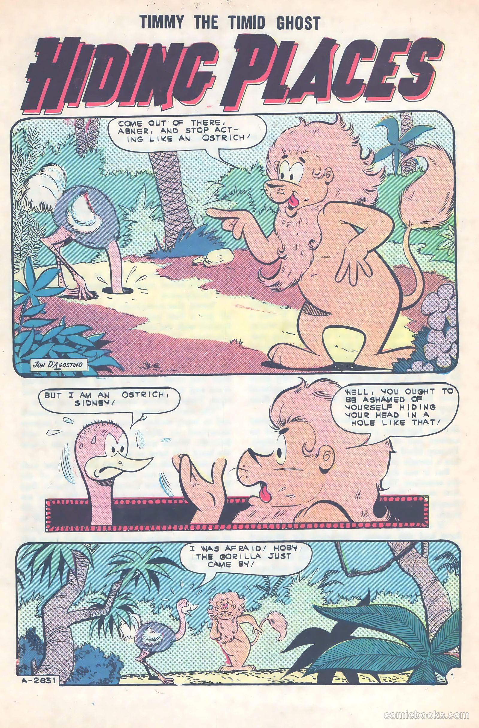 Timmy the Timid Ghost #39 (1963) — page 28 of 36