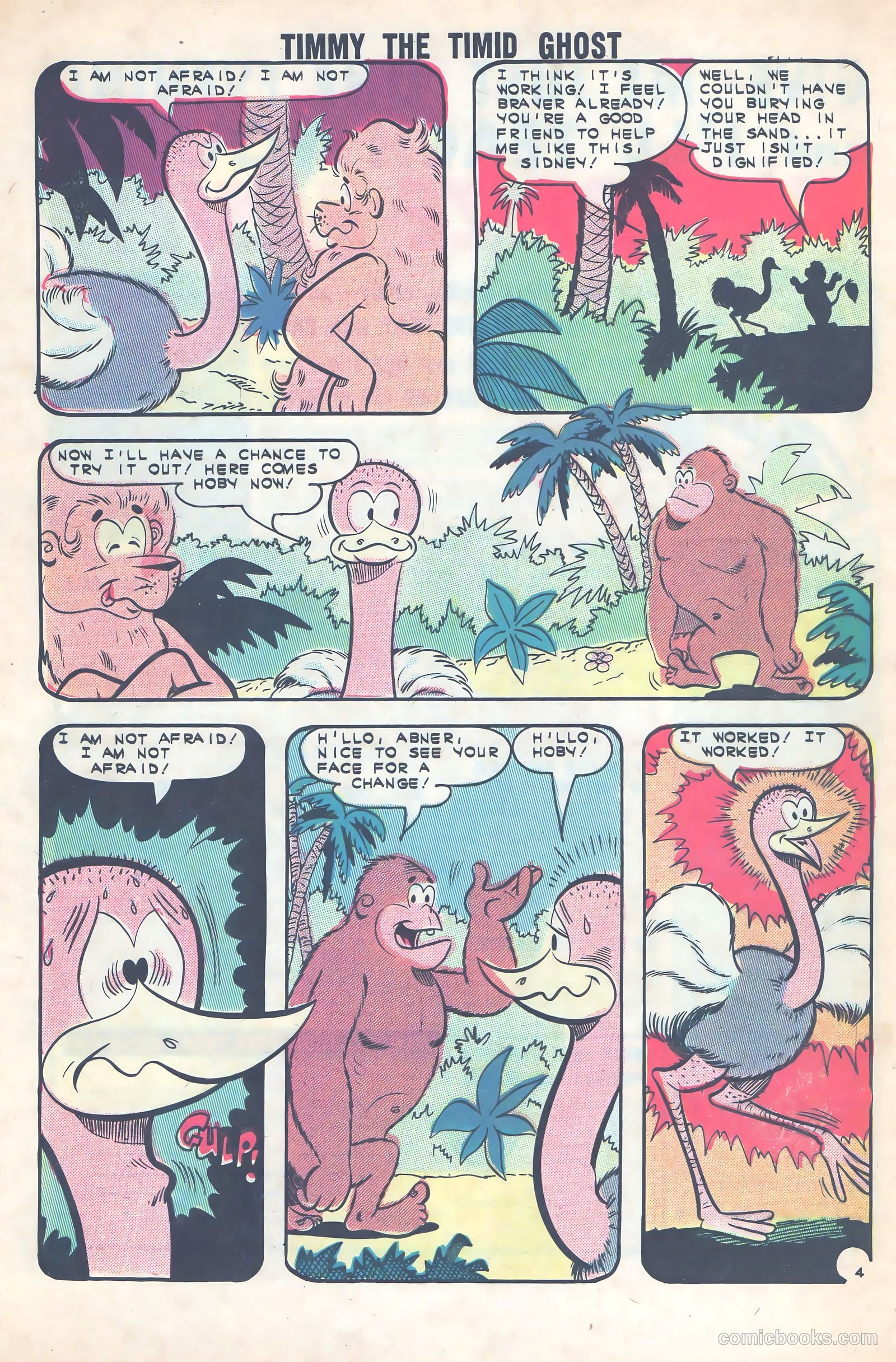 Timmy the Timid Ghost #39 (1963) — page 32 of 36