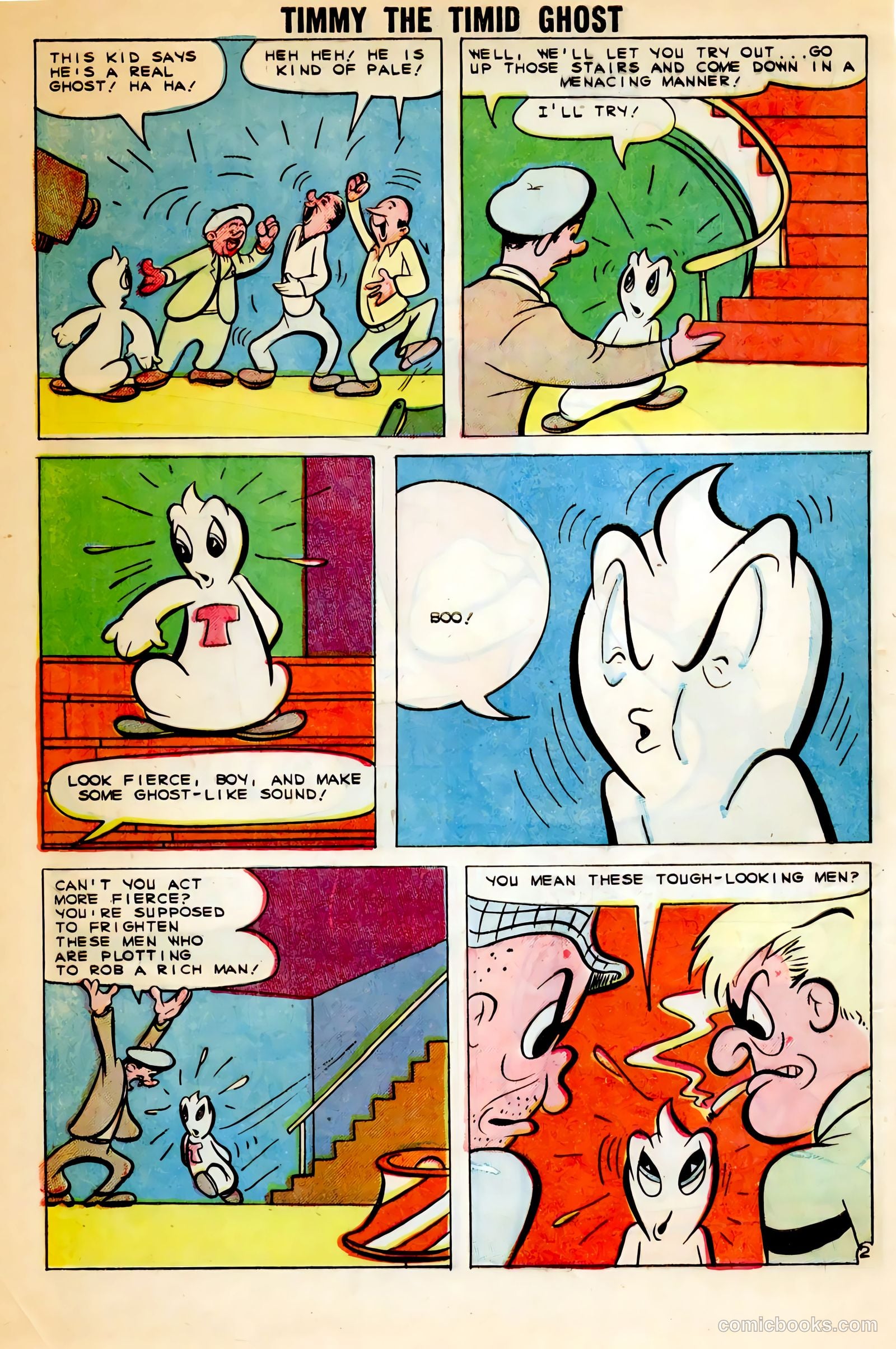Timmy the Timid Ghost #4 (1956) — page 4 of 36