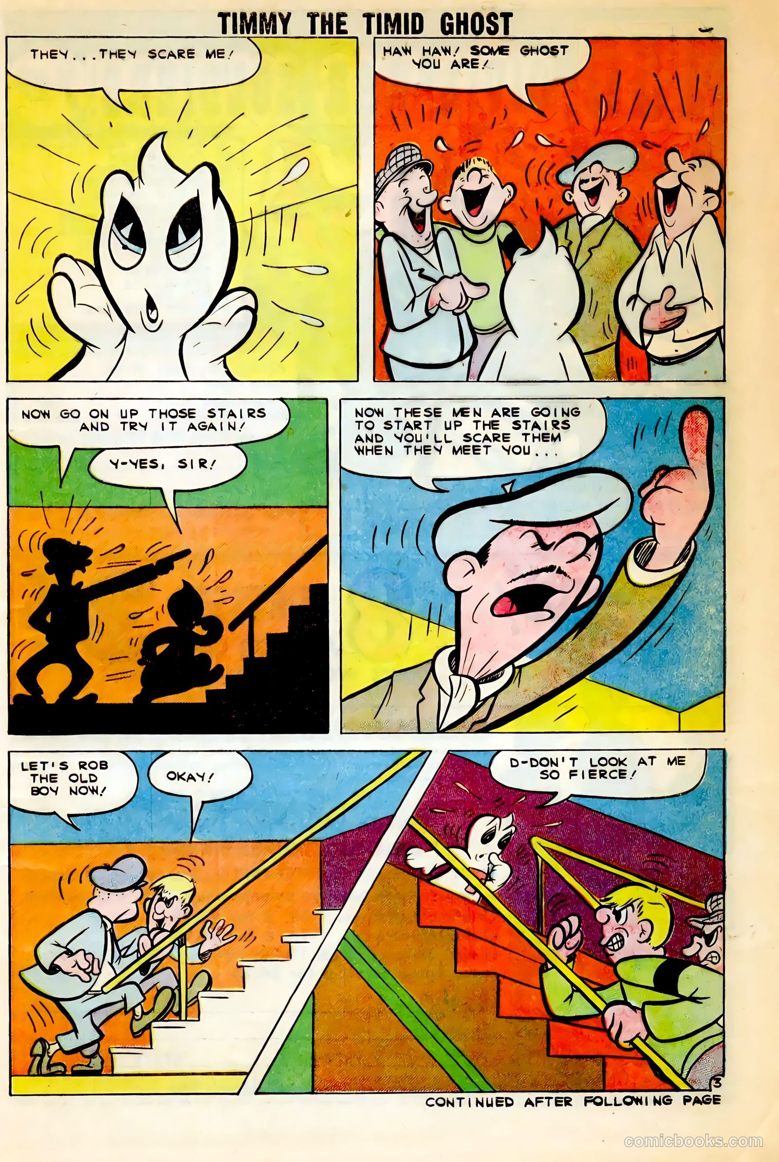 Timmy the Timid Ghost #4 (1956) — page 5 of 36