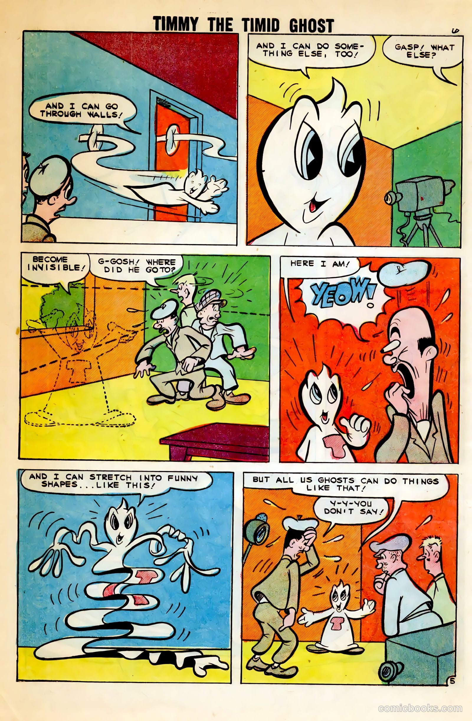 Timmy the Timid Ghost #4 (1956) — page 8 of 36