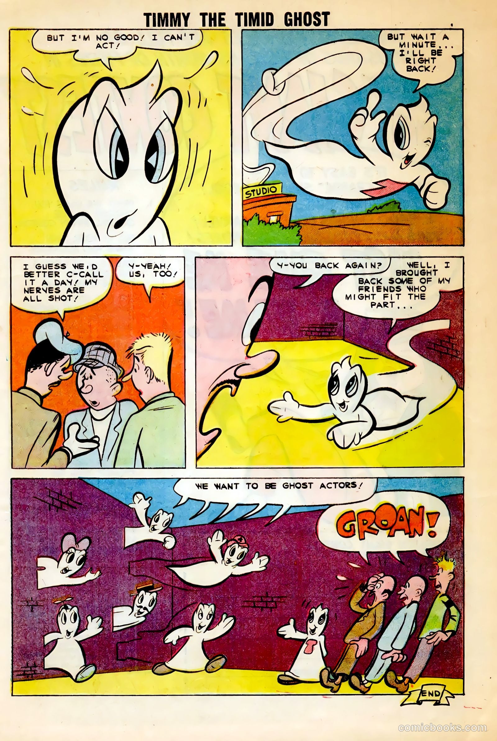 Timmy the Timid Ghost #4 (1956) — page 9 of 36