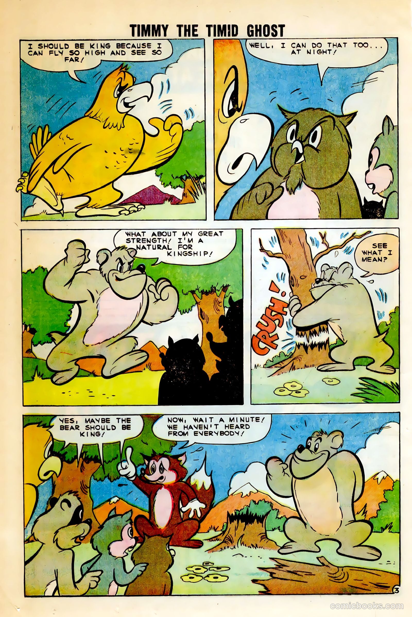 Timmy the Timid Ghost #4 (1956) — page 16 of 36