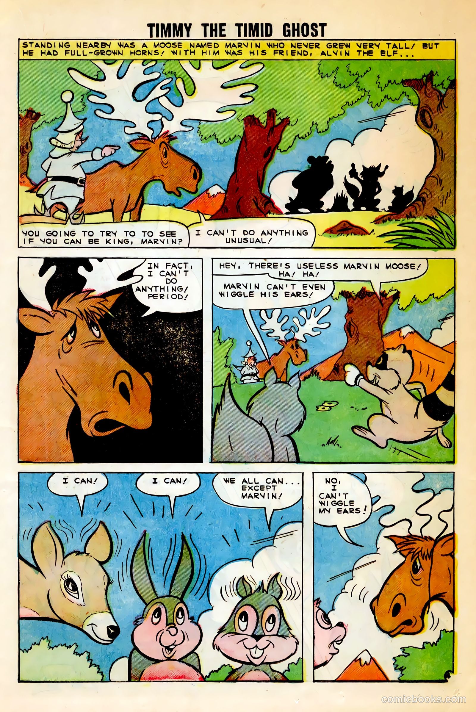 Timmy the Timid Ghost #4 (1956) — page 17 of 36