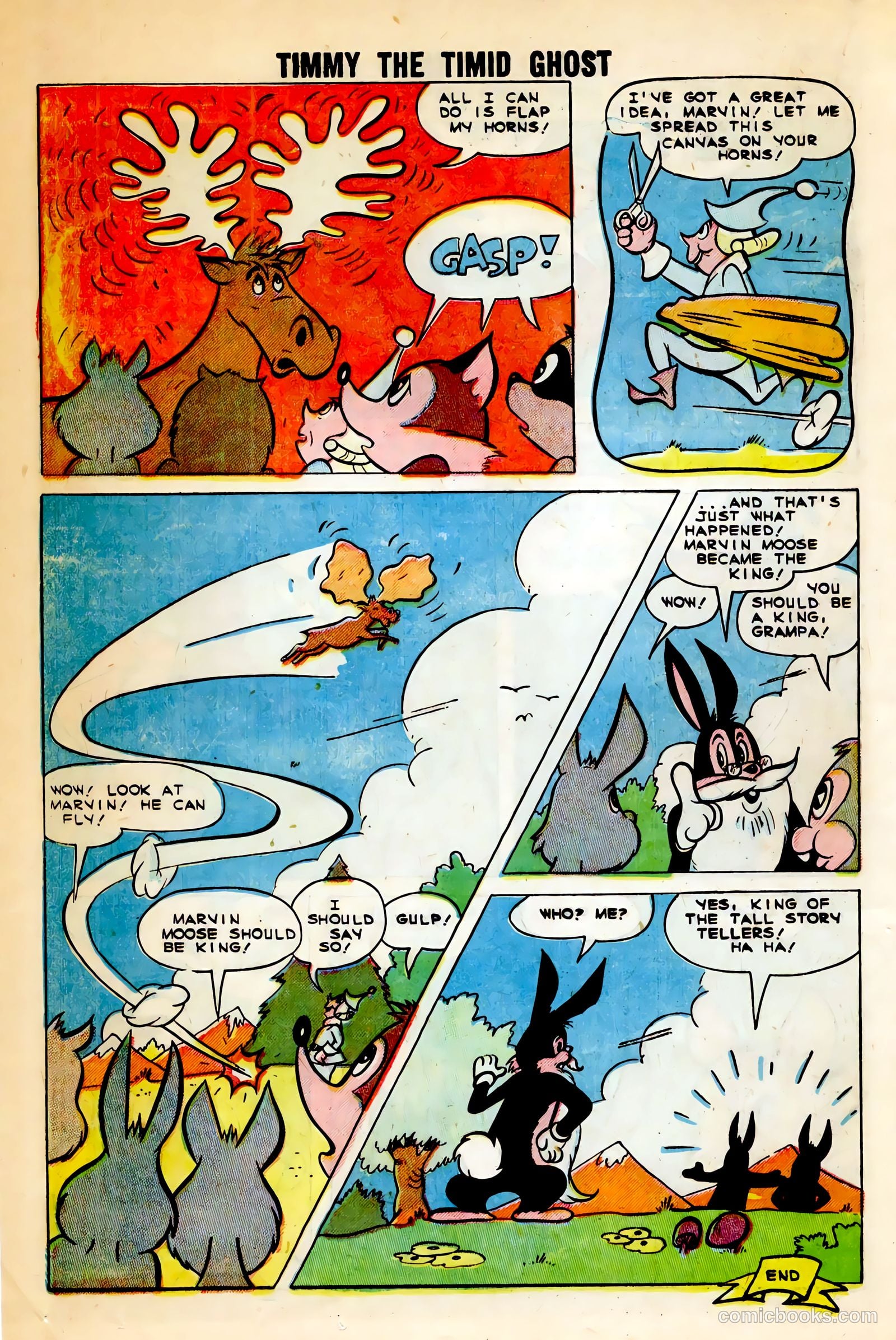 Timmy the Timid Ghost #4 (1956) — page 18 of 36