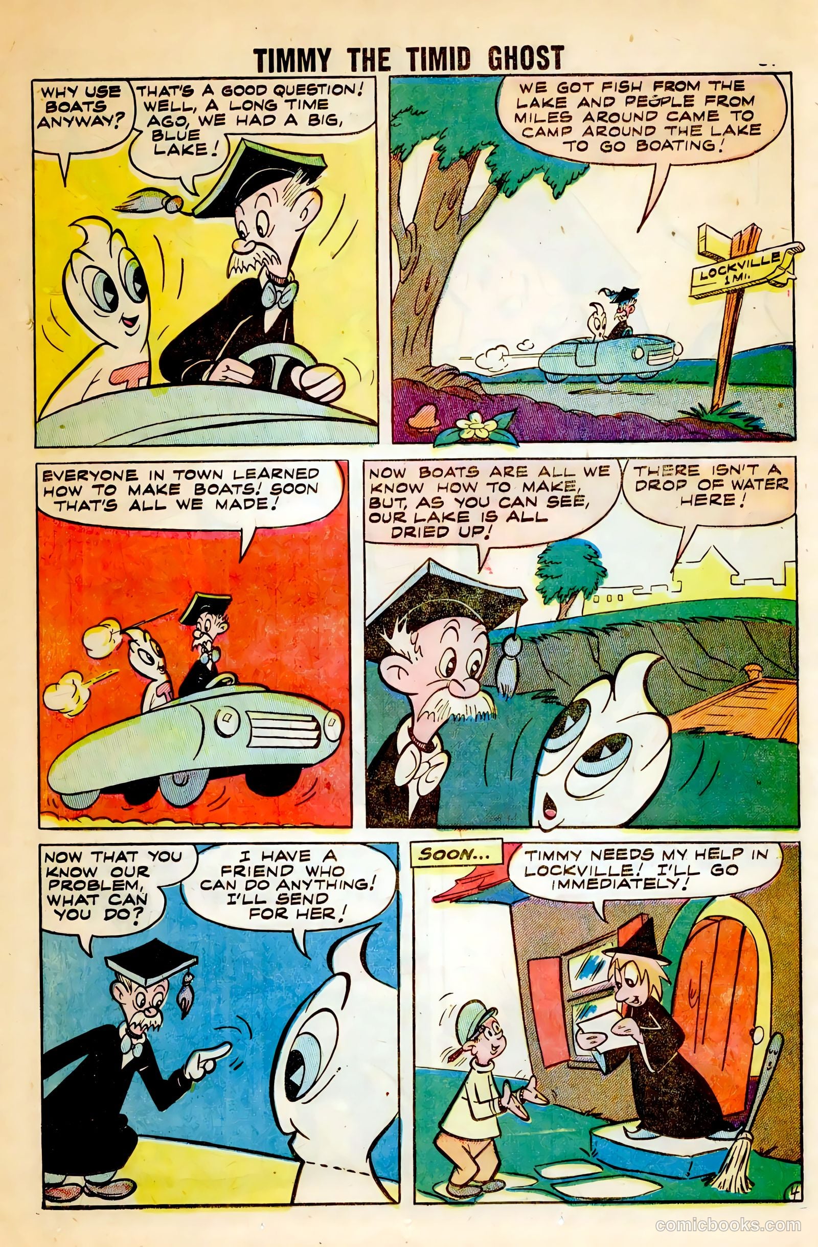 Timmy the Timid Ghost #4 (1956) — page 26 of 36
