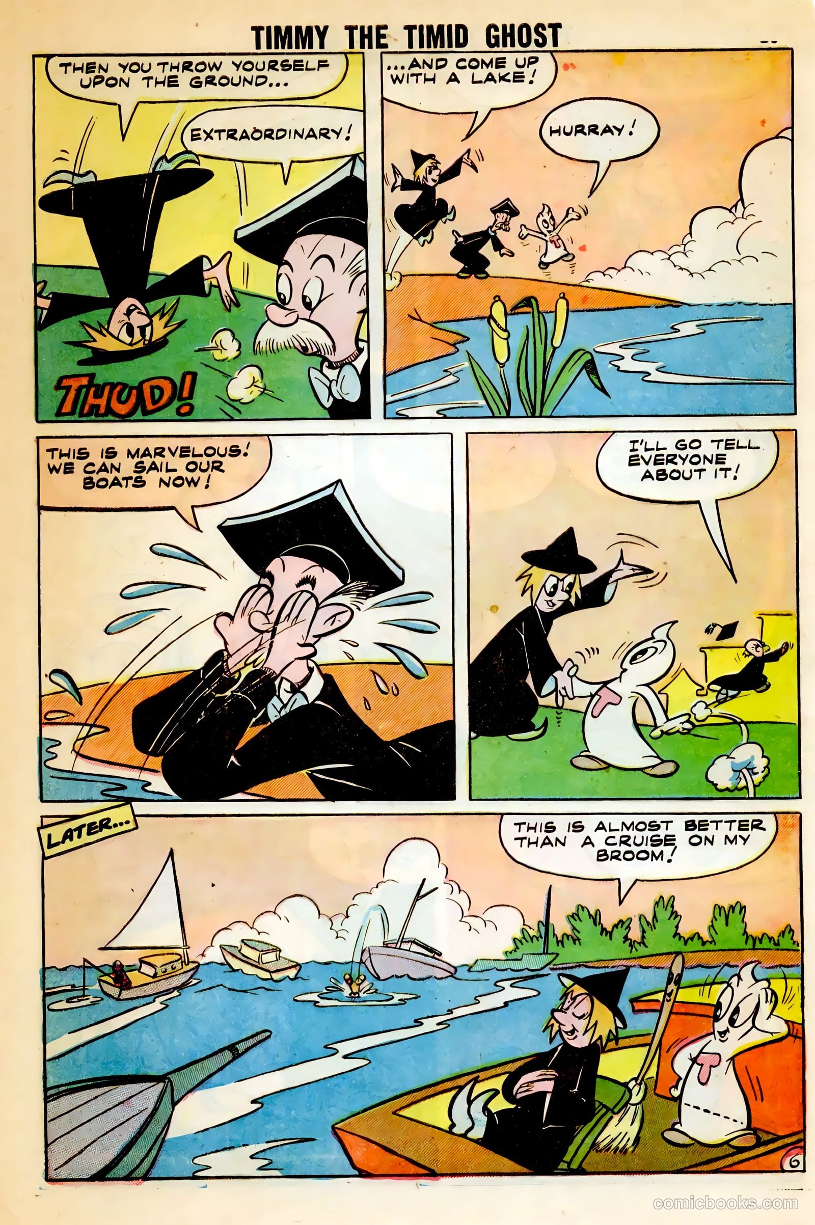 Timmy the Timid Ghost #4 (1956) — page 28 of 36