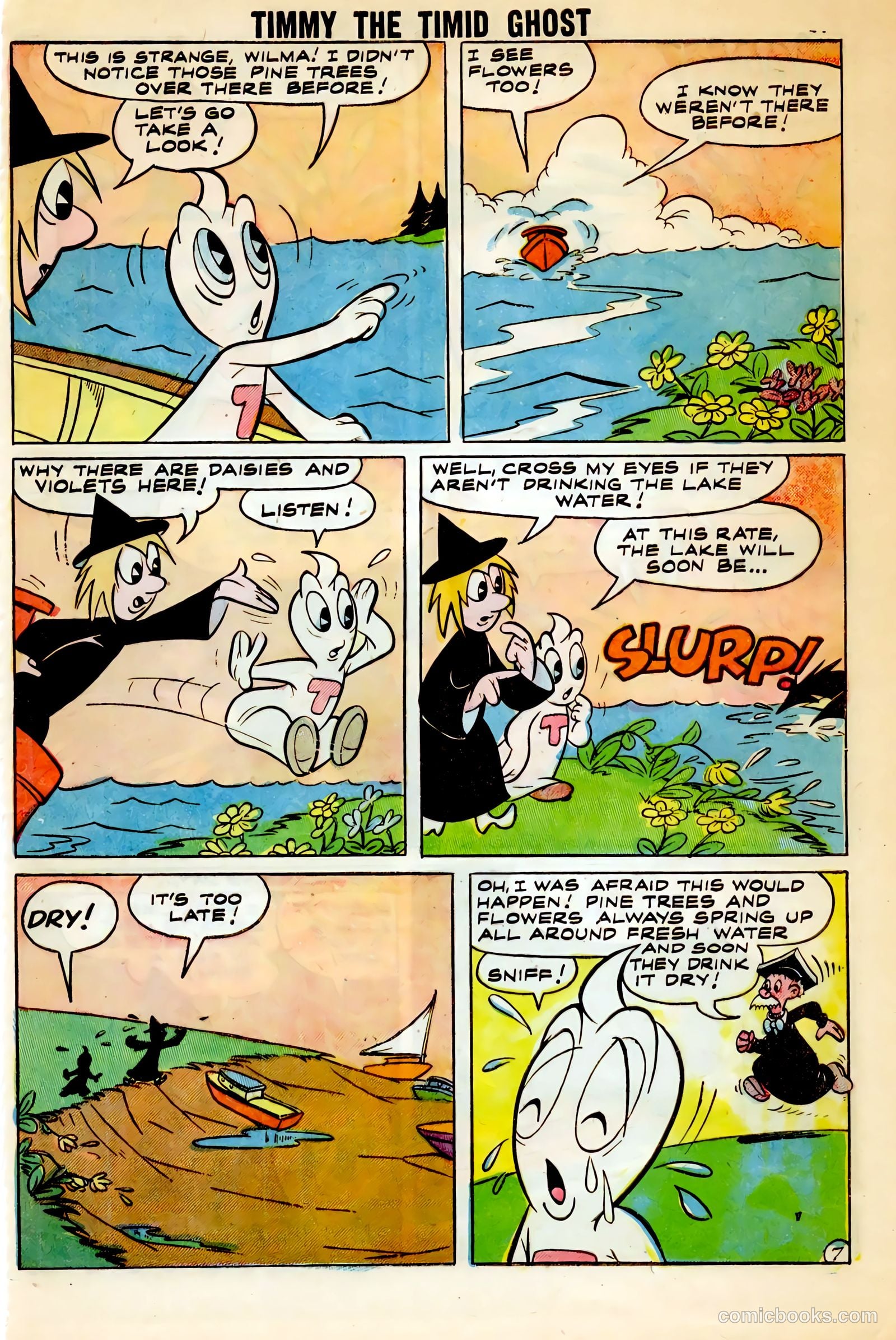 Timmy the Timid Ghost #4 (1956) — page 29 of 36