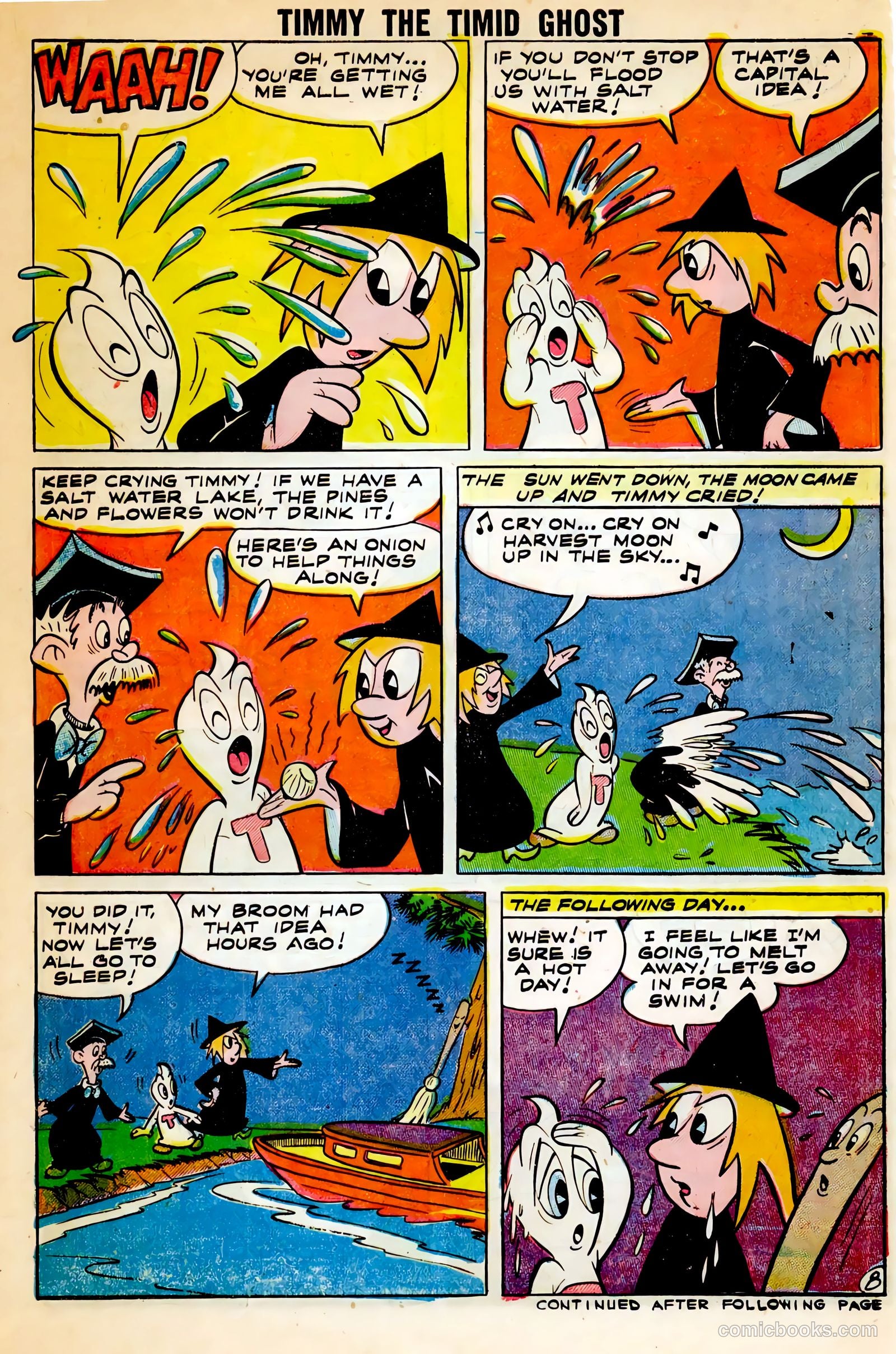 Timmy the Timid Ghost #4 (1956) — page 30 of 36