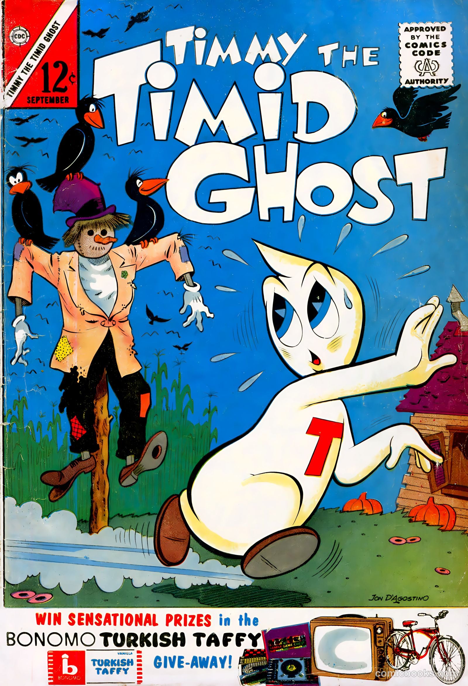Timmy the Timid Ghost #40