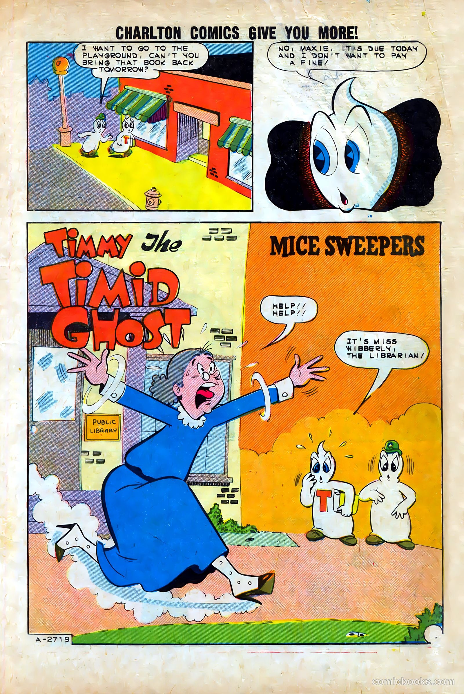 Timmy the Timid Ghost #40 (1963) — page 3 of 36
