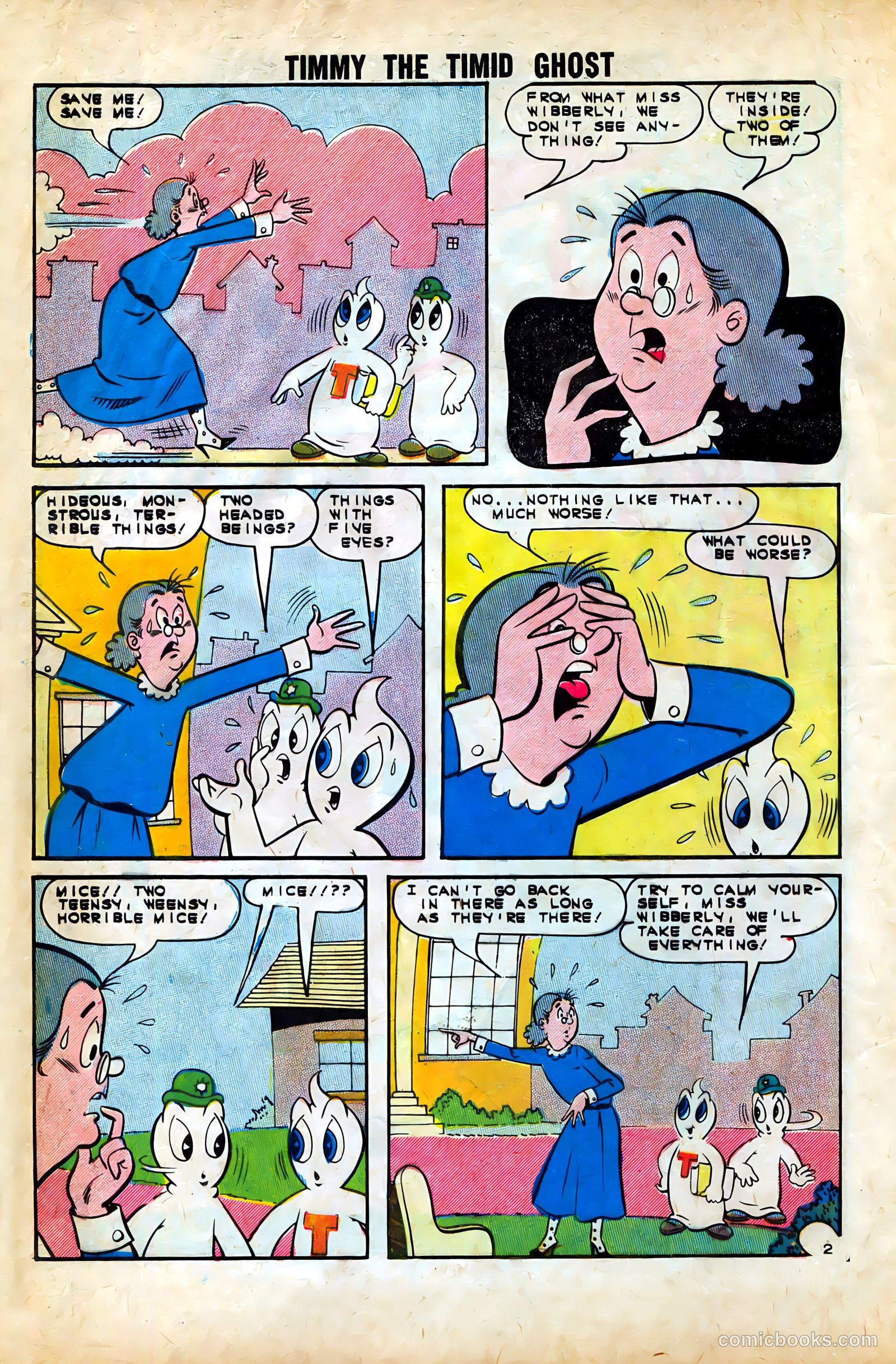 Timmy the Timid Ghost #40 (1963) — page 4 of 36