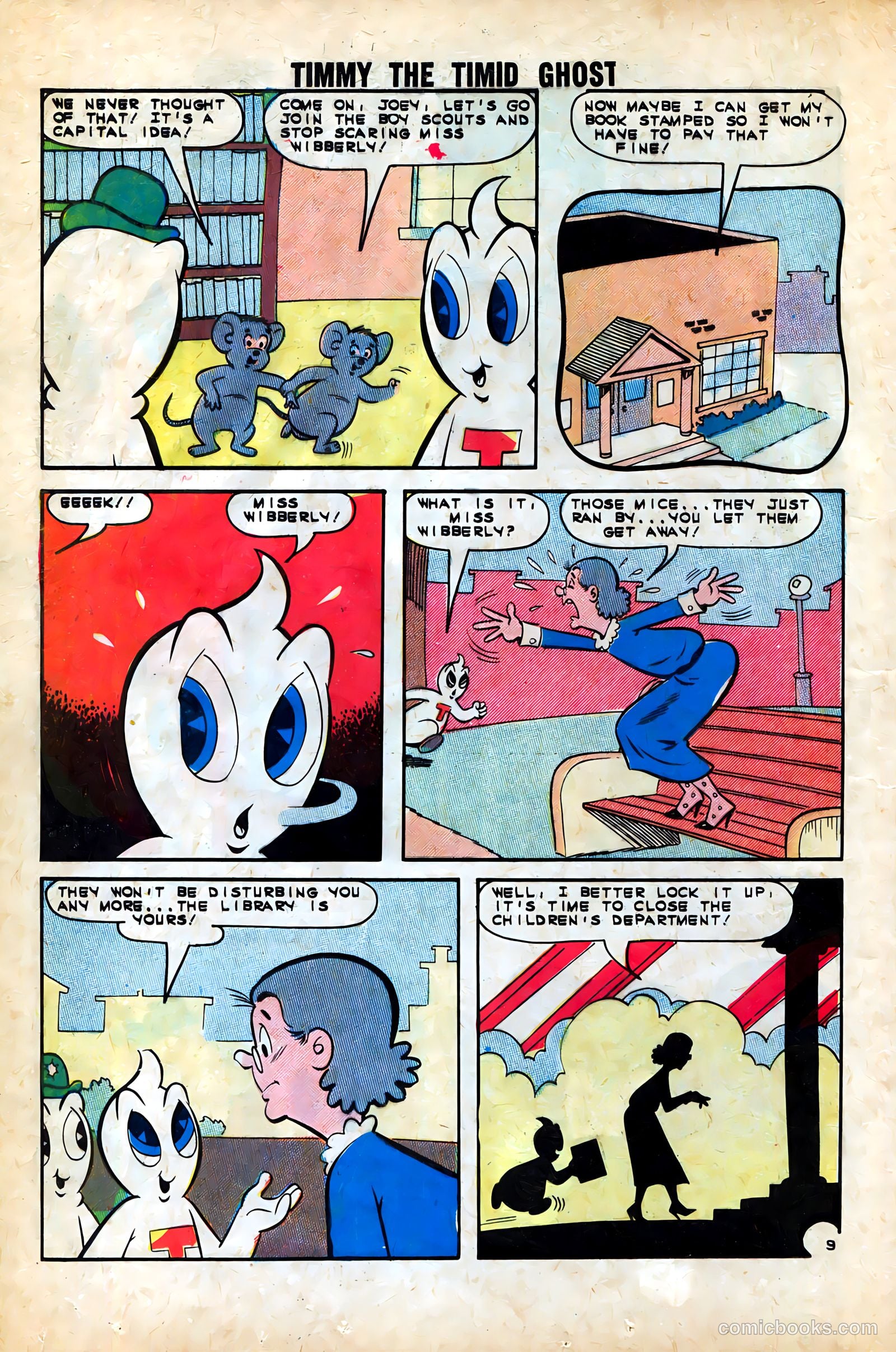 Timmy the Timid Ghost #40 (1963) — page 12 of 36