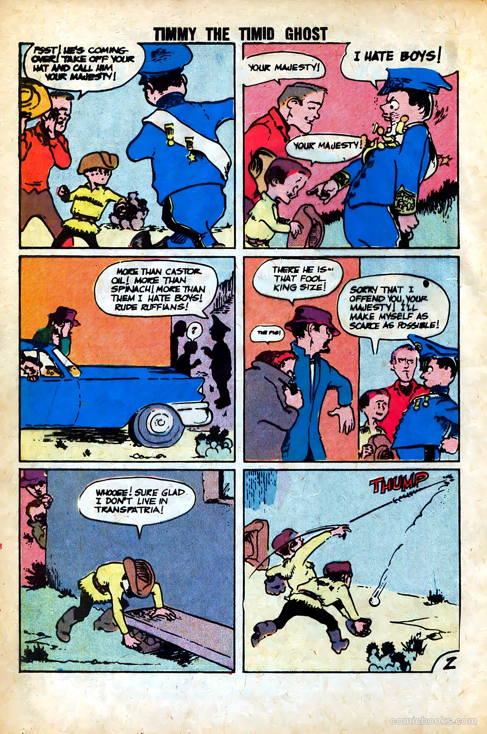 Timmy the Timid Ghost #40 (1963) — page 16 of 36