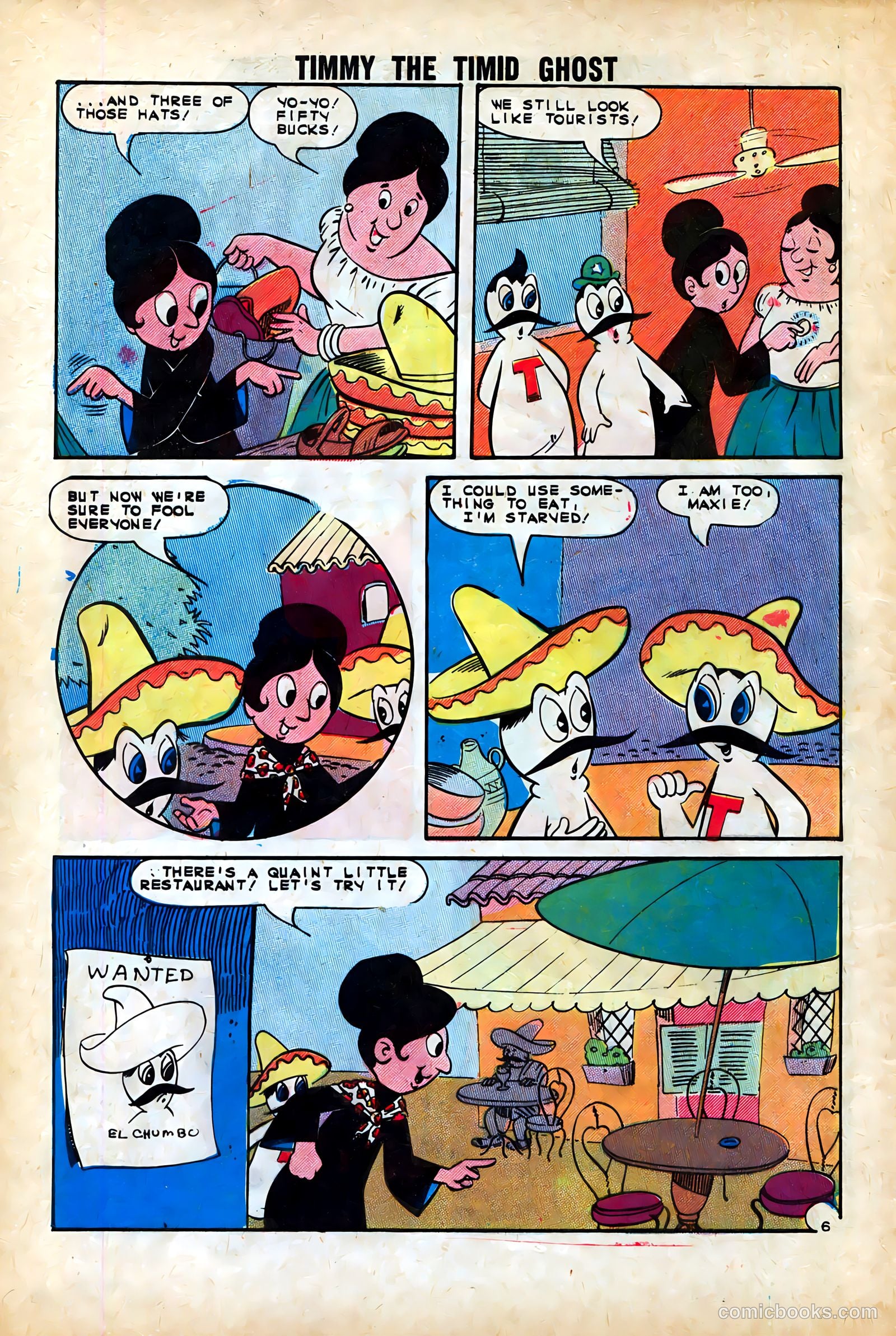 Timmy the Timid Ghost #40 (1963) — page 28 of 36