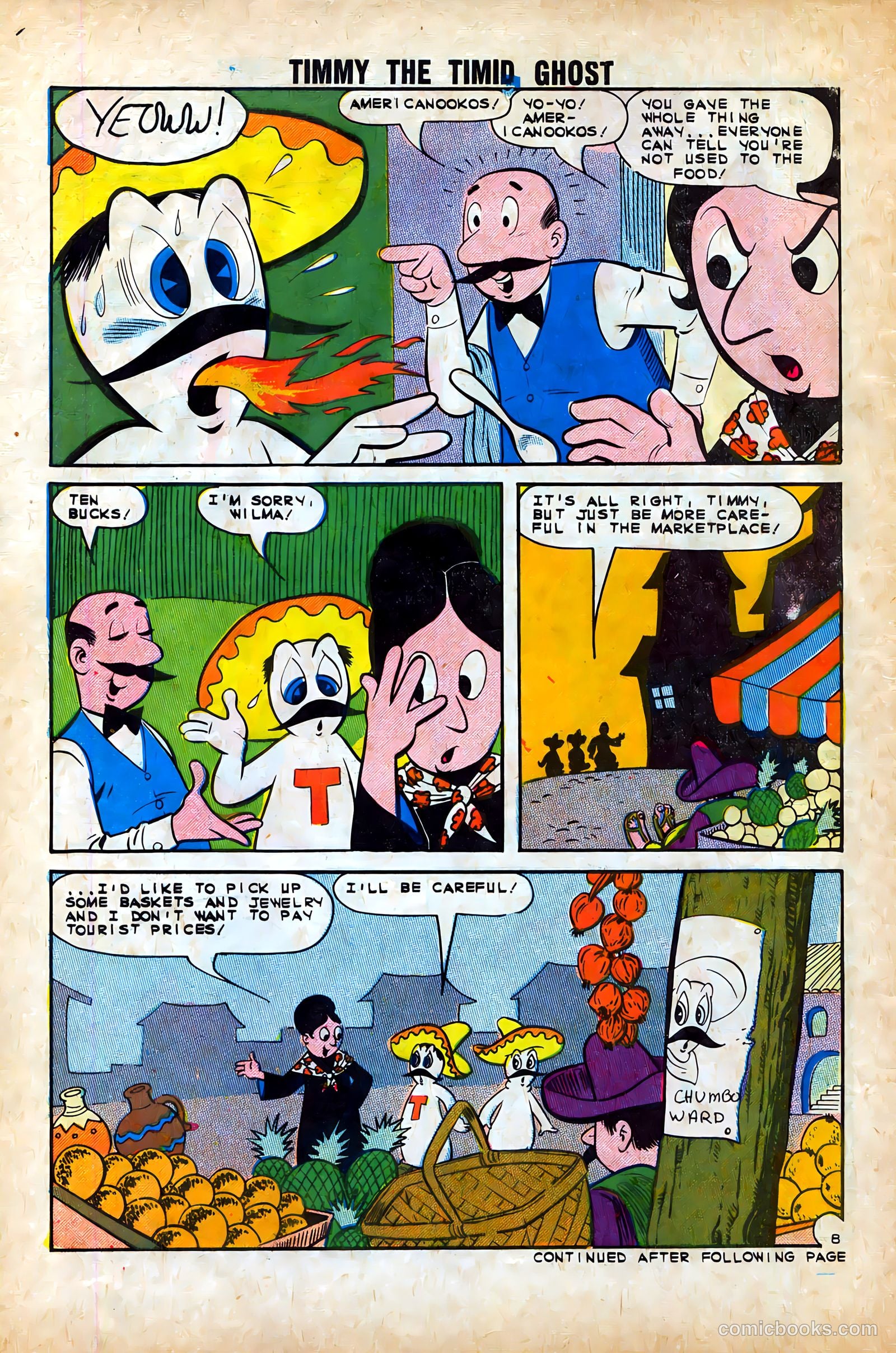Timmy the Timid Ghost #40 (1963) — page 30 of 36
