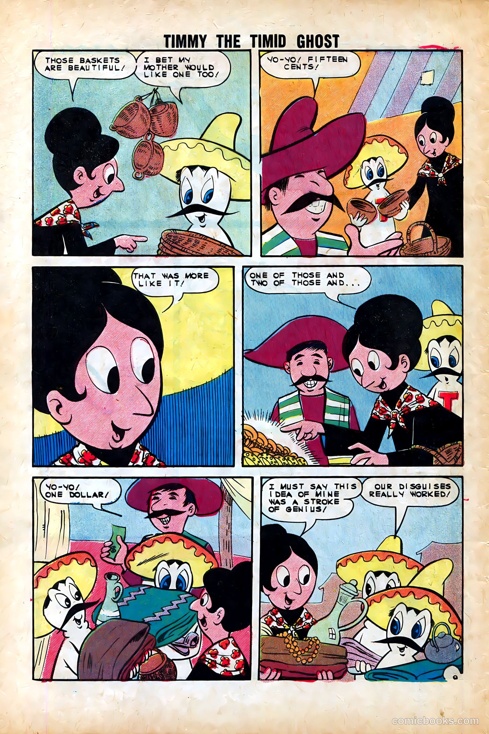 Timmy the Timid Ghost #40 (1963) — page 32 of 36